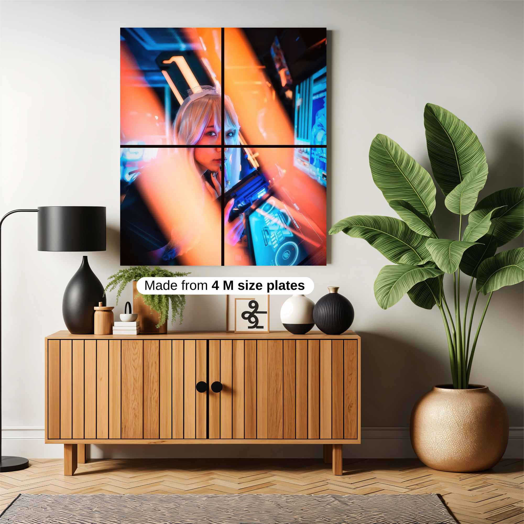 Neon Reverie Safe Wall Magnetic / M