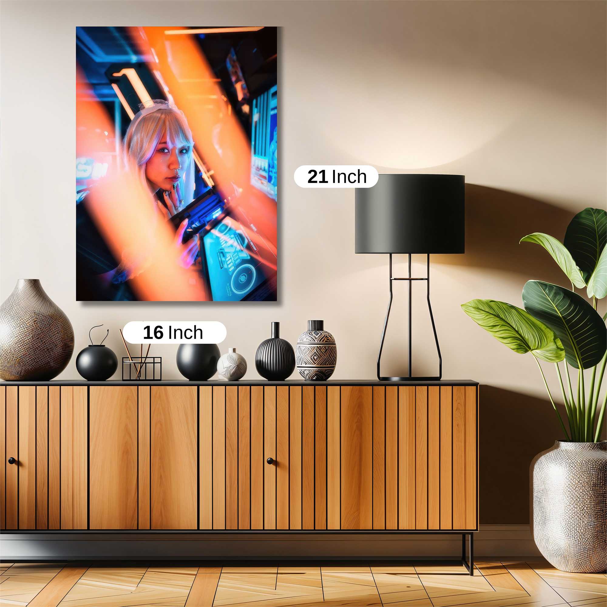 Neon Reverie Safe Wall Magnetic / M