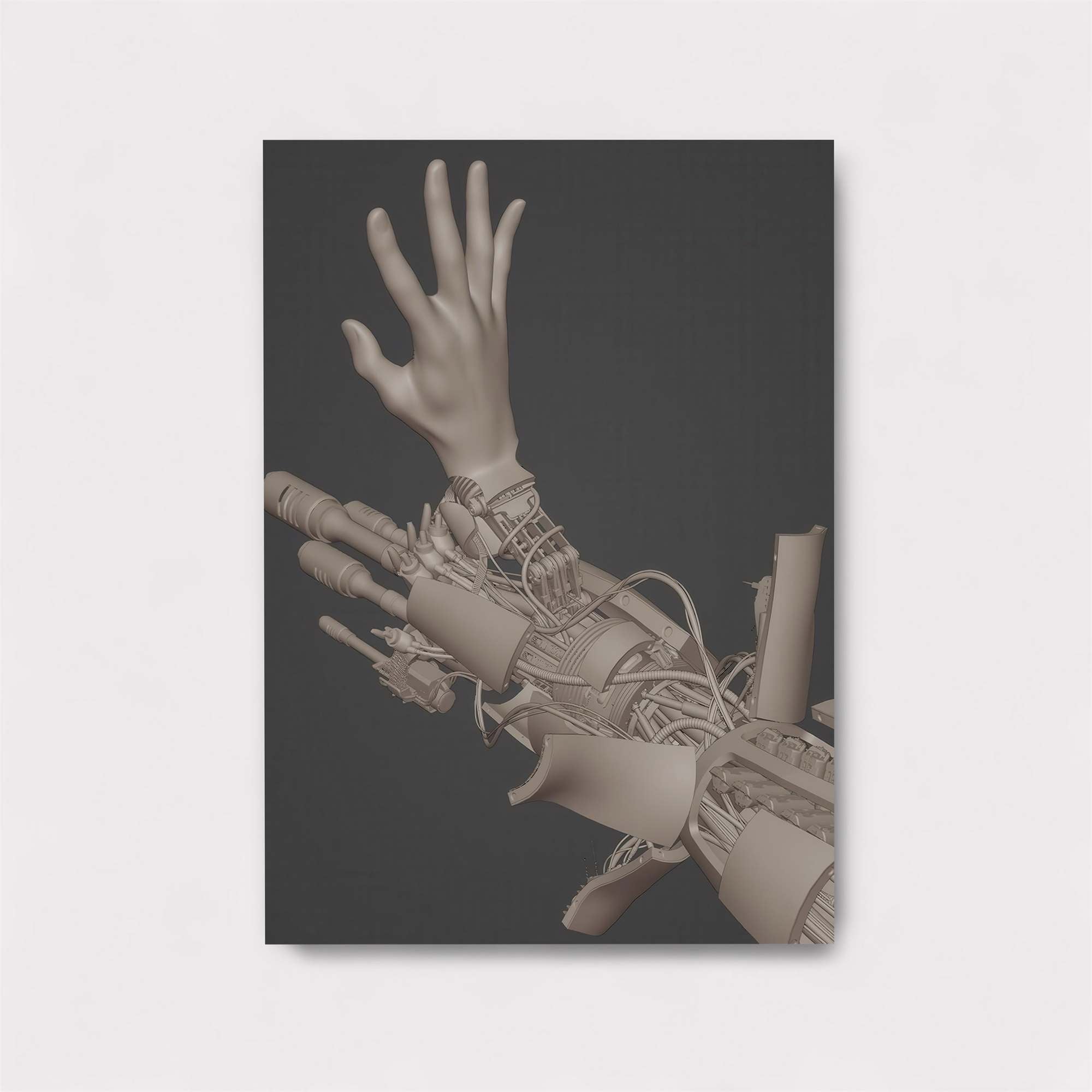 Cybernetic Elegance Safe Wall Magnetic / M