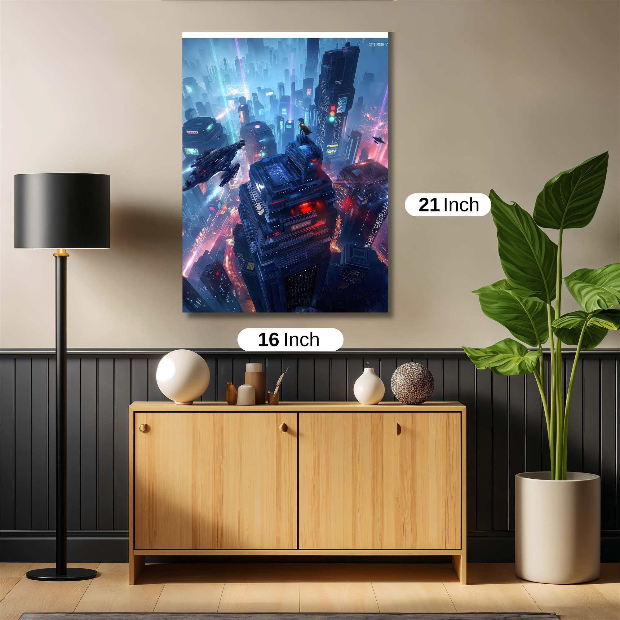 Cyberpunk Serenity Safe Wall Magnetic / M