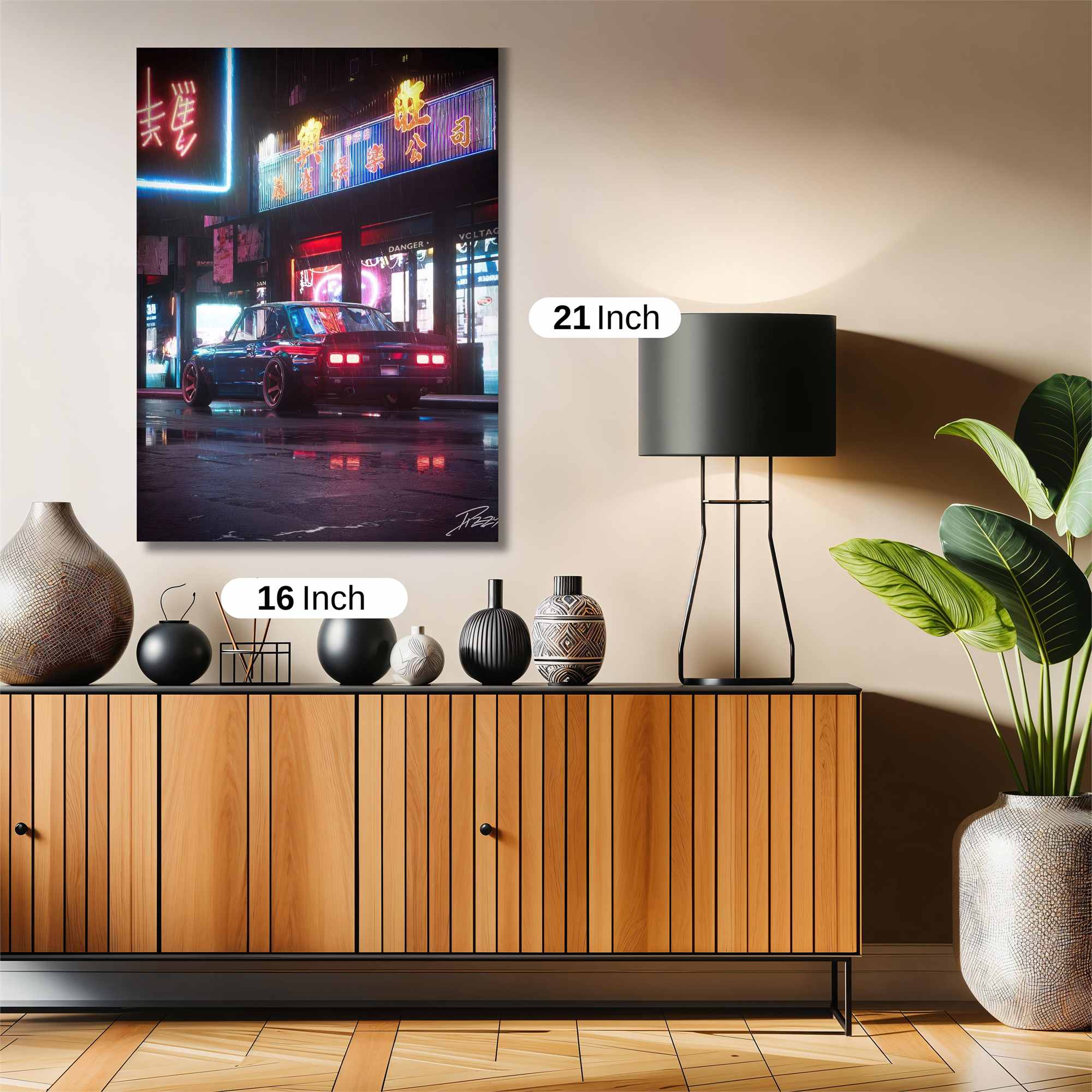 Neon Reverie Safe Wall Magnetic / M