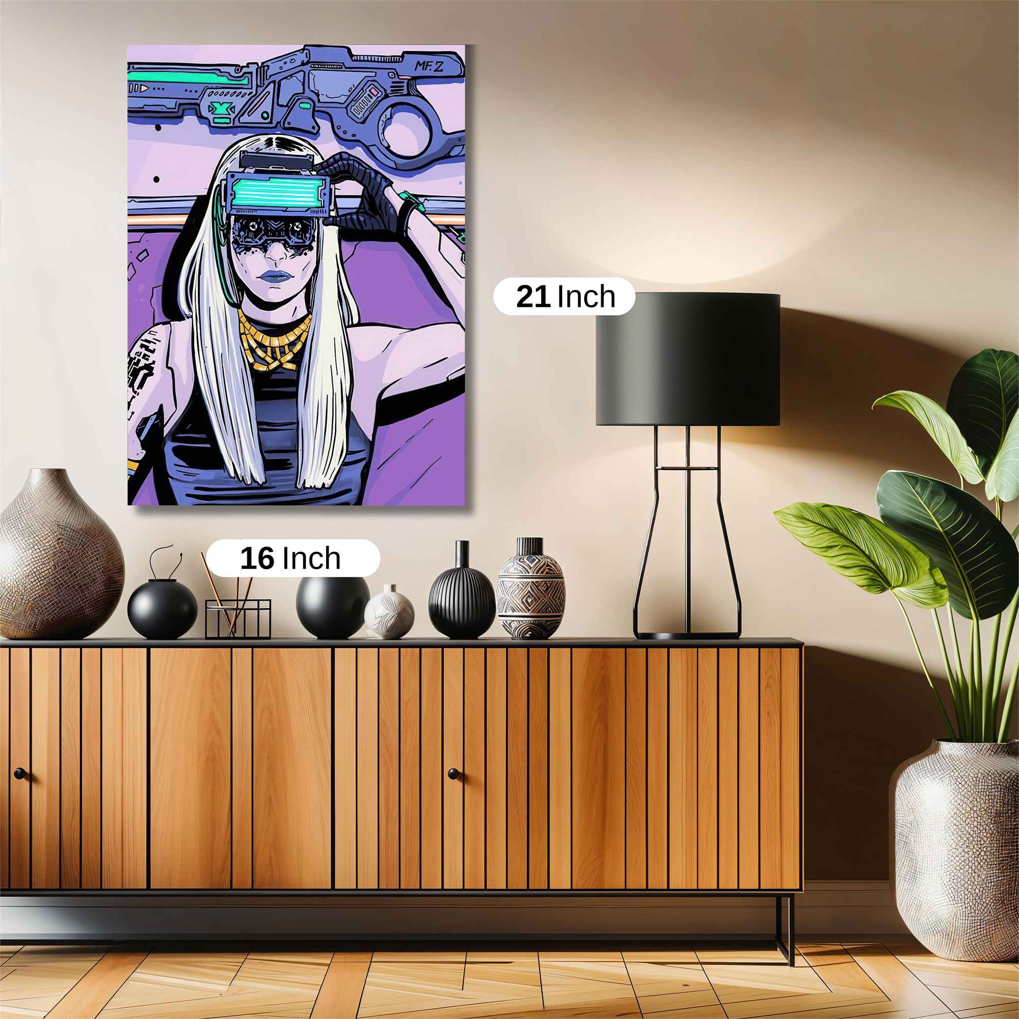 Cyberspace Mystique Safe Wall Magnetic / M