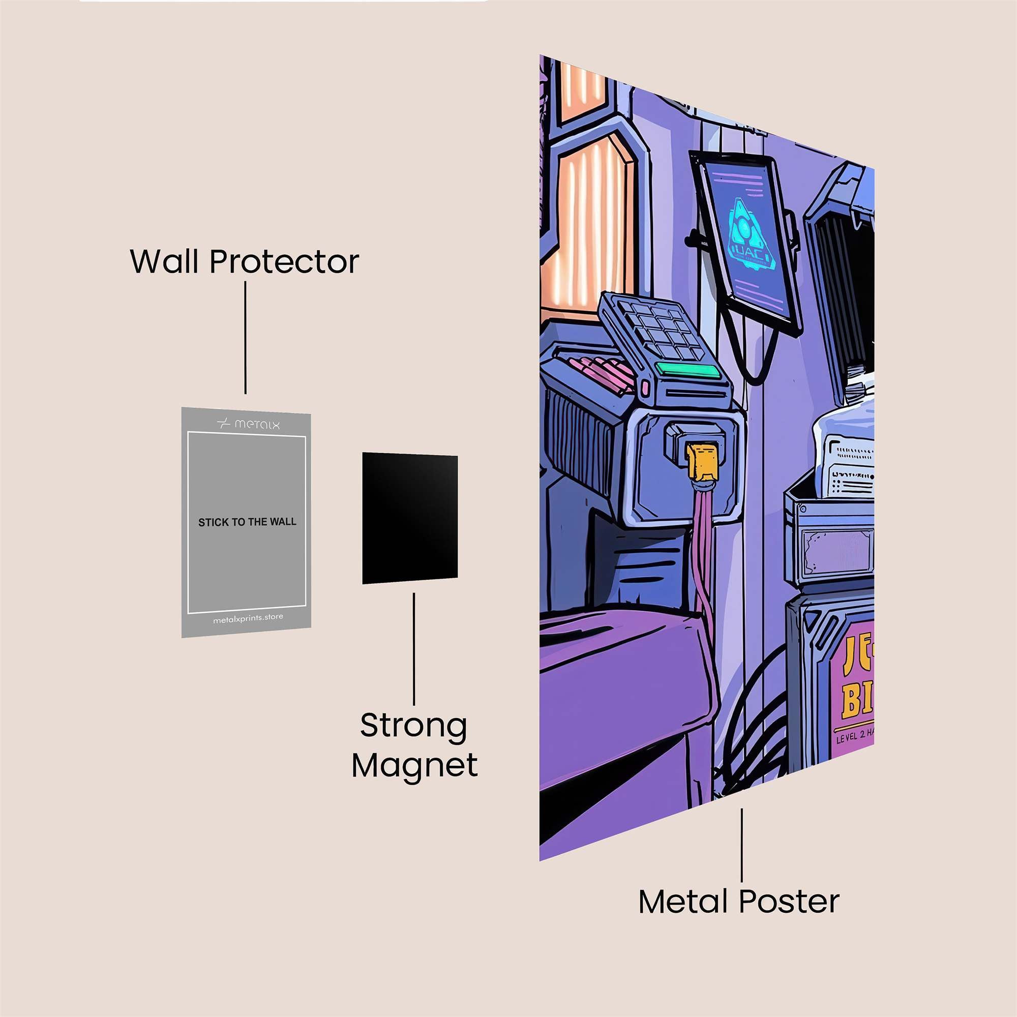 Bio-Gel Solitude Safe Wall Magnetic / M