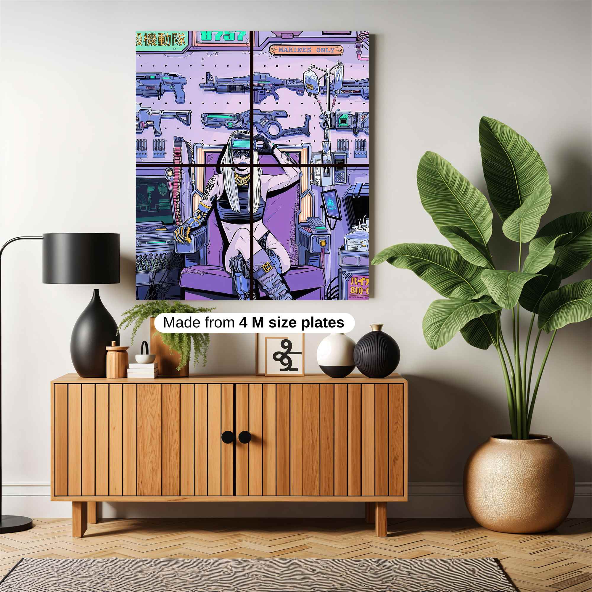 Cyberpunk Serenity Safe Wall Magnetic / M