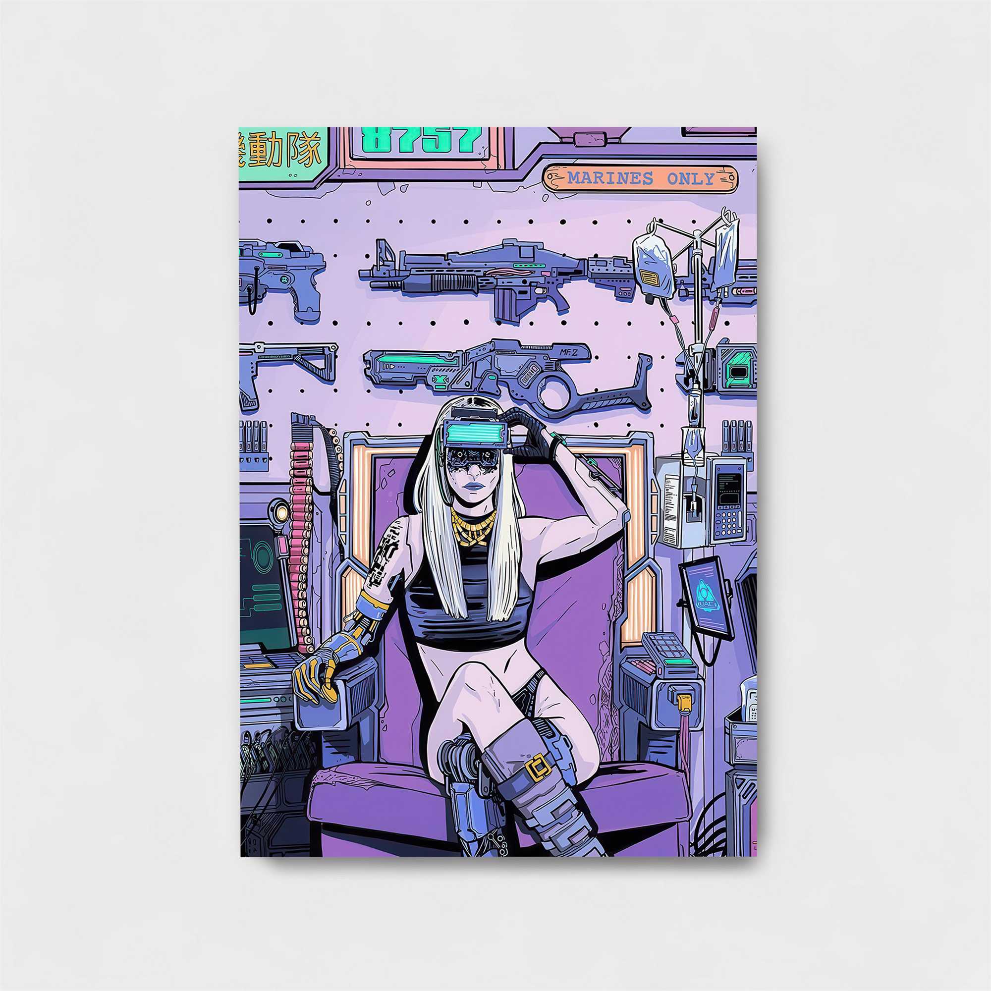 Cyberpunk Serenity Safe Wall Magnetic / M