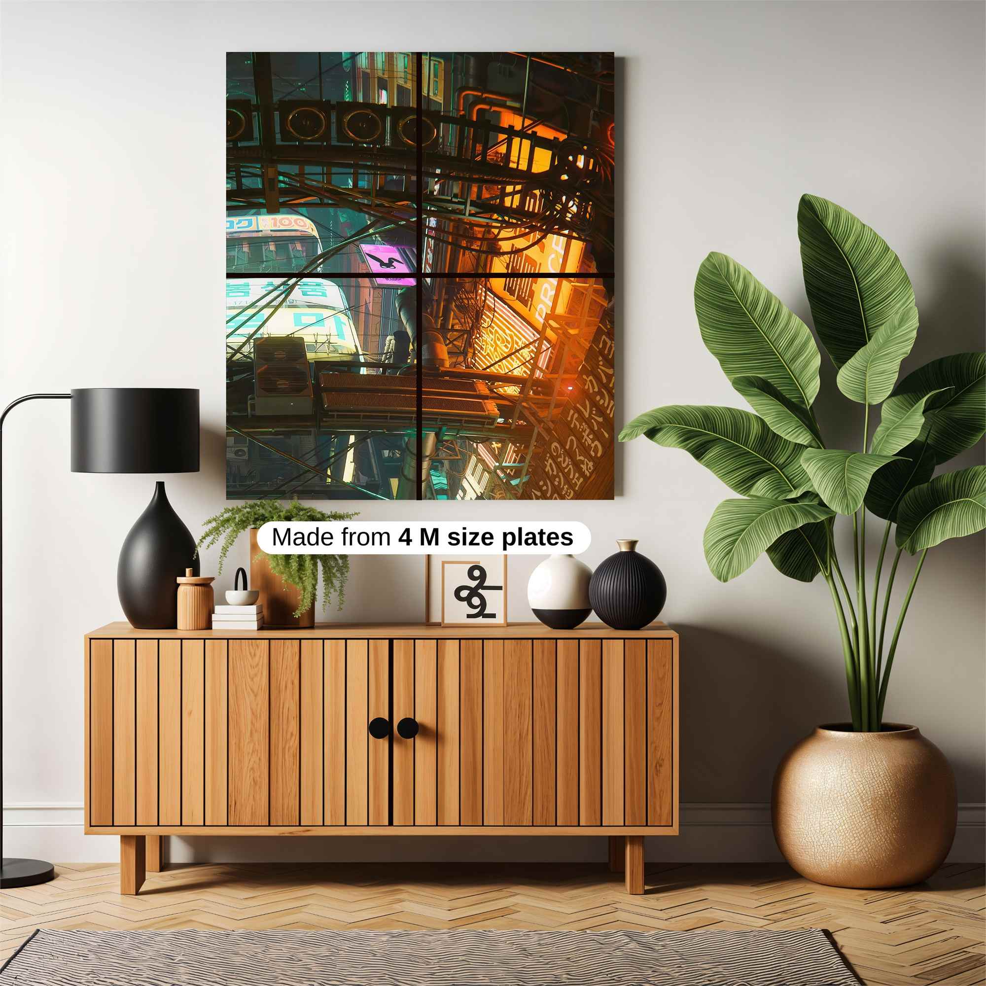 Neon Reverie Safe Wall Magnetic / M