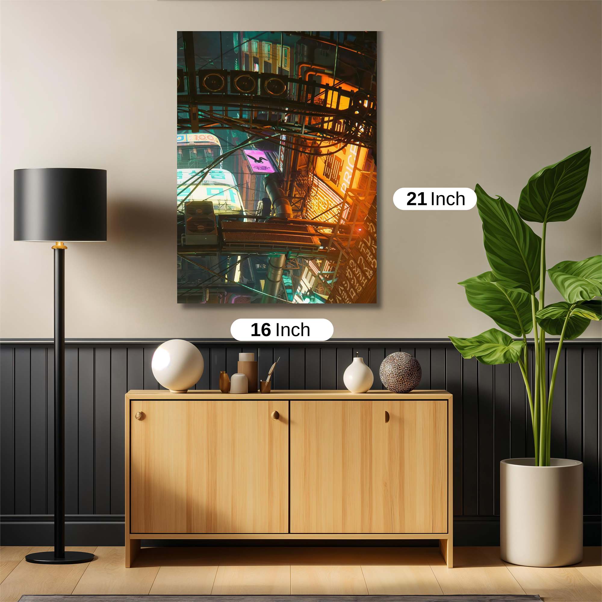 Neon Reverie Safe Wall Magnetic / M