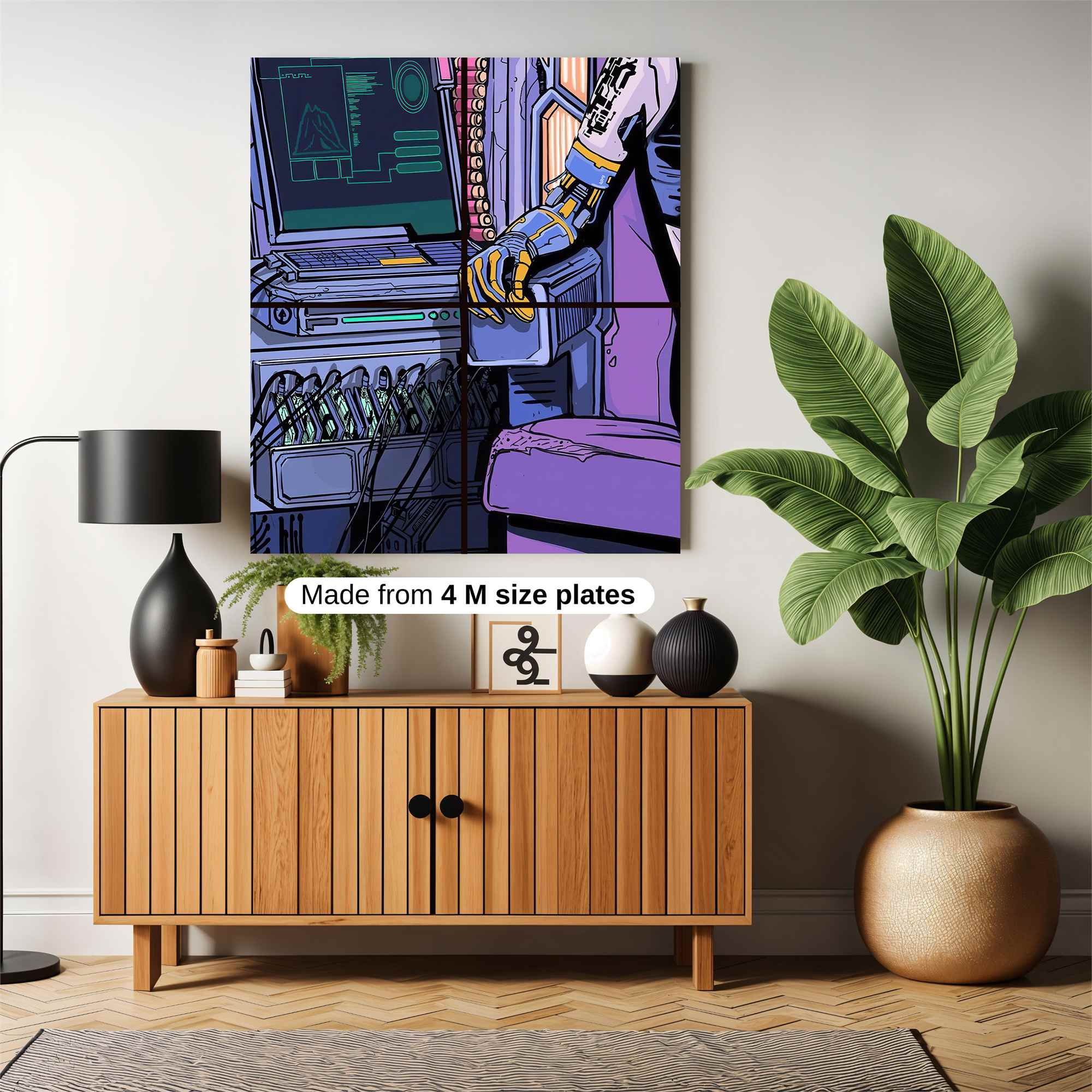 Cyborg Serenade Safe Wall Magnetic / M