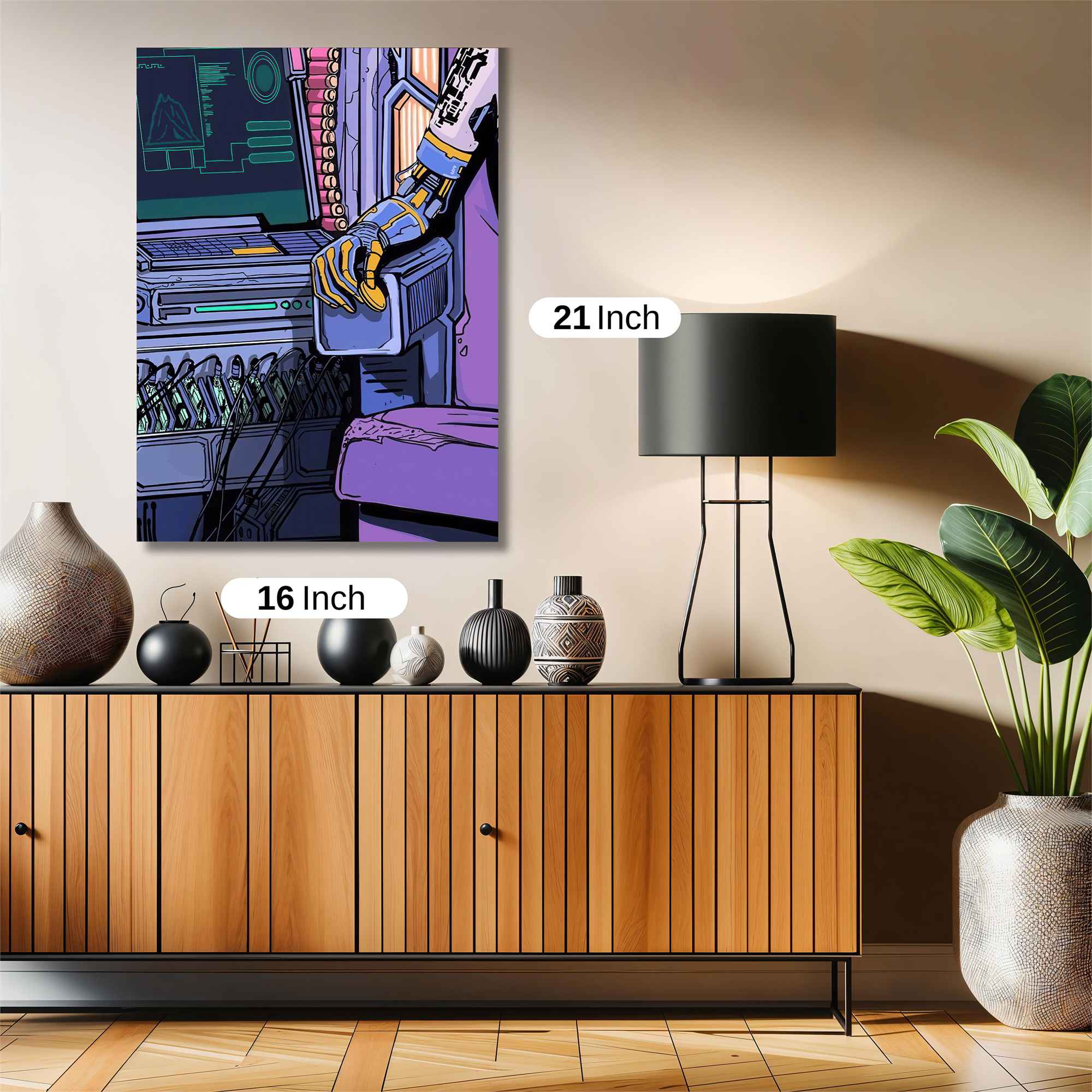 Cyborg Serenade Safe Wall Magnetic / M