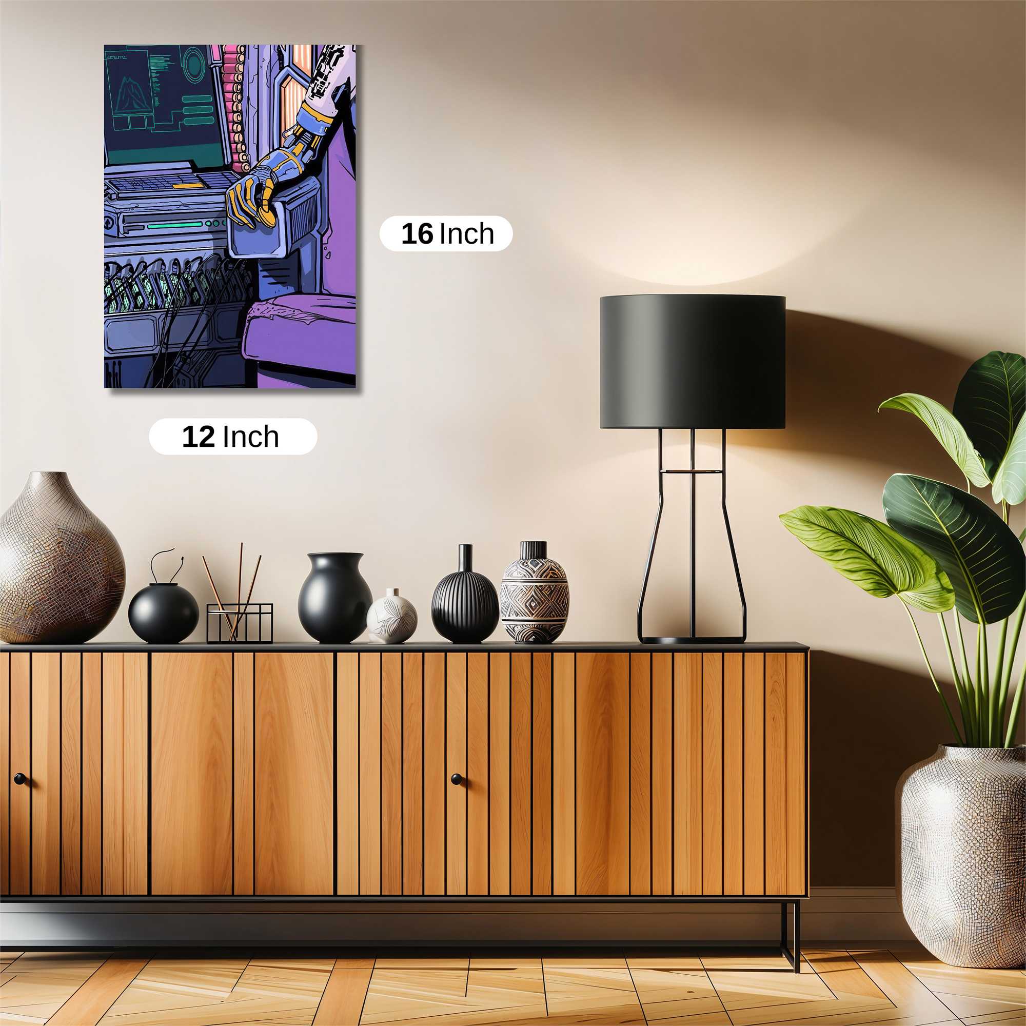 Cyborg Serenade Safe Wall Magnetic / M