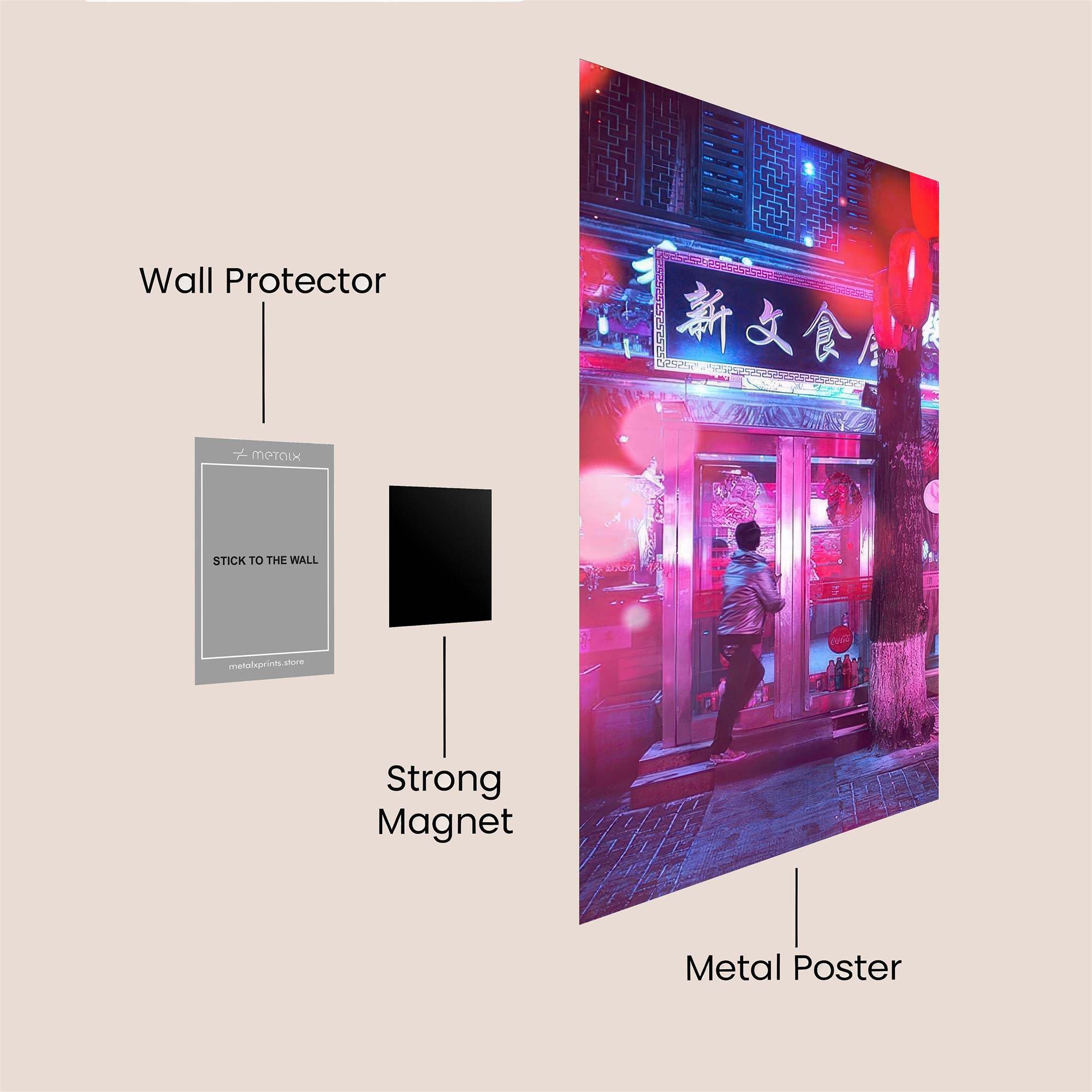 Lantern Dream Safe Wall Magnetic / M