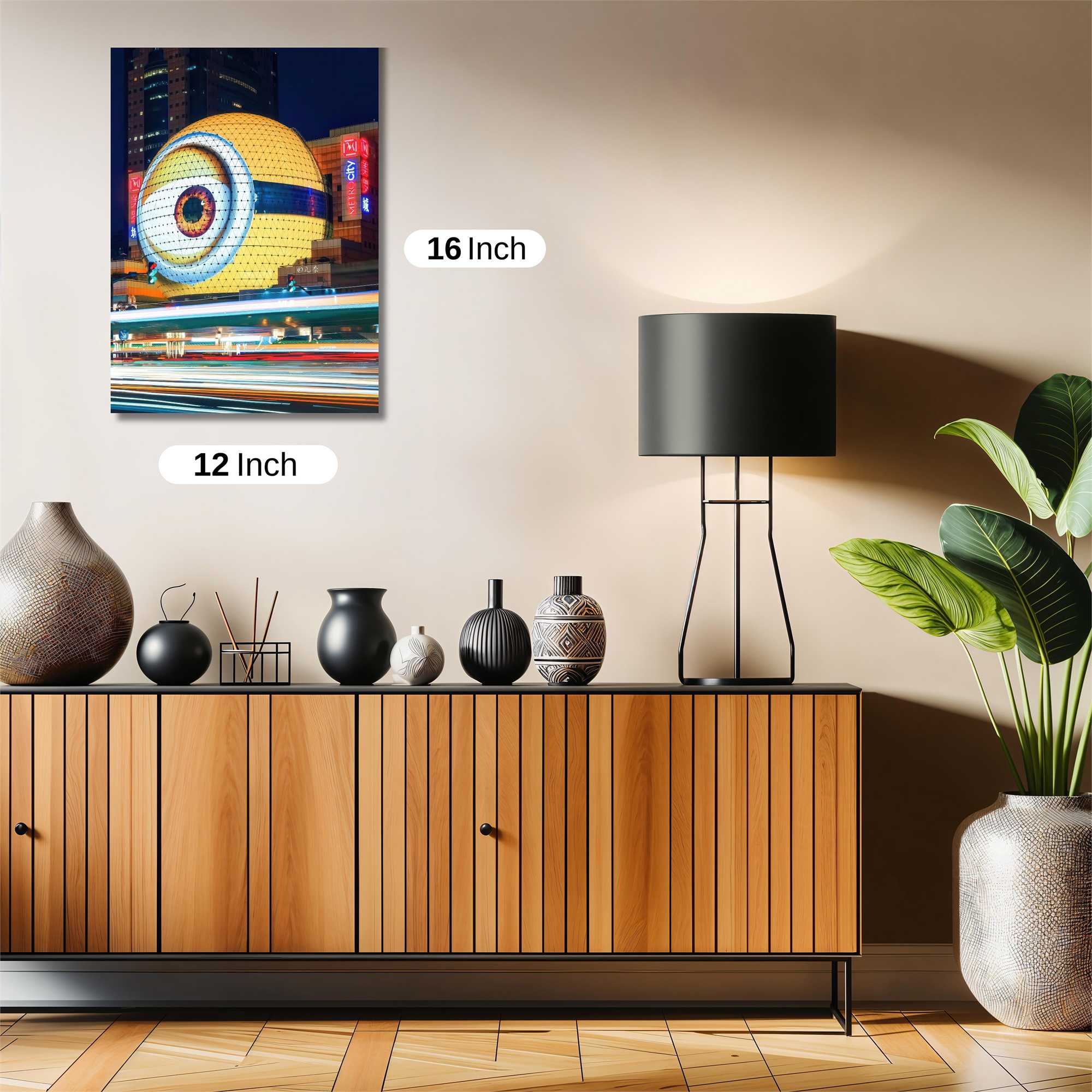 Minion Glow Safe Wall Magnetic / M