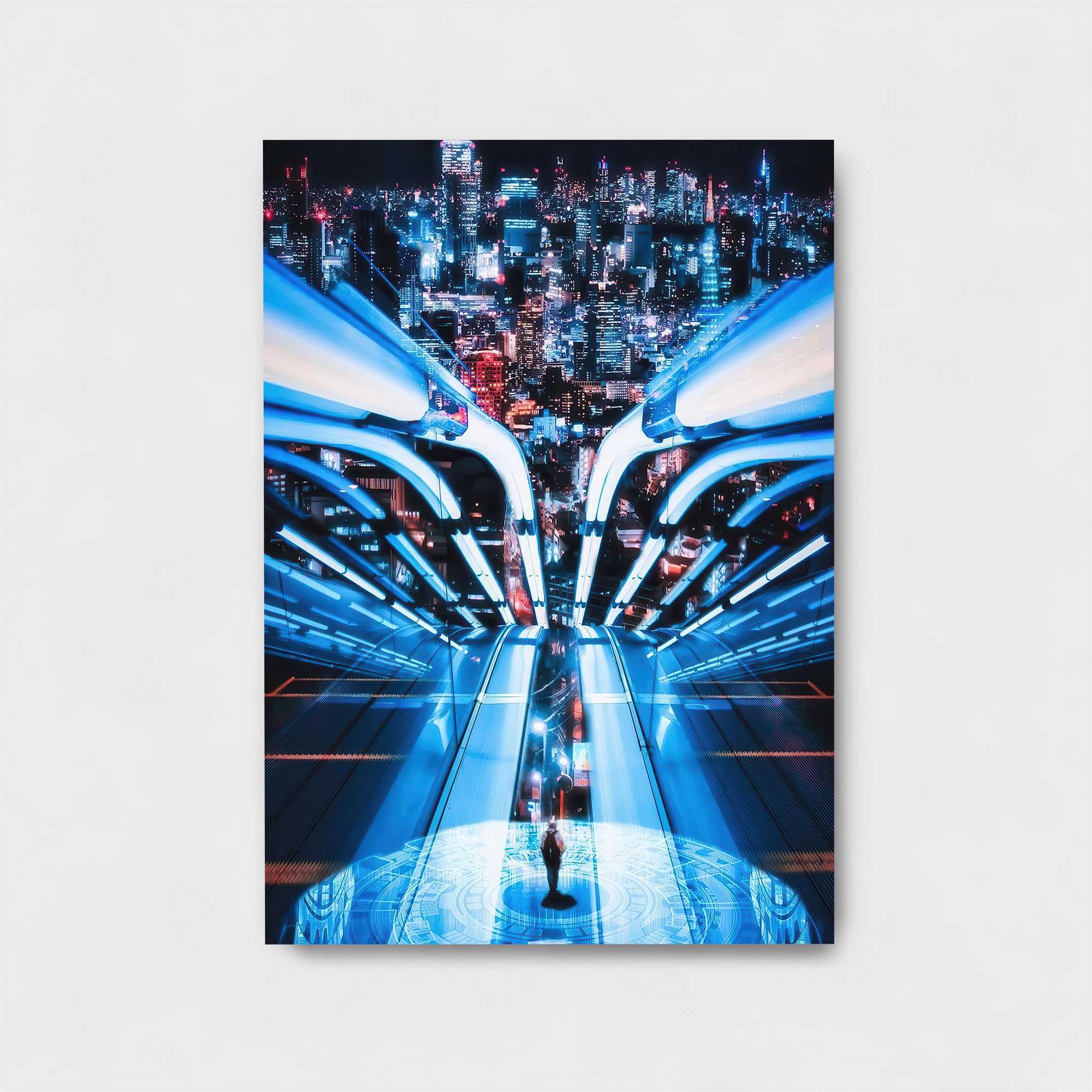 Futuristic Odyssey Safe Wall Magnetic / M