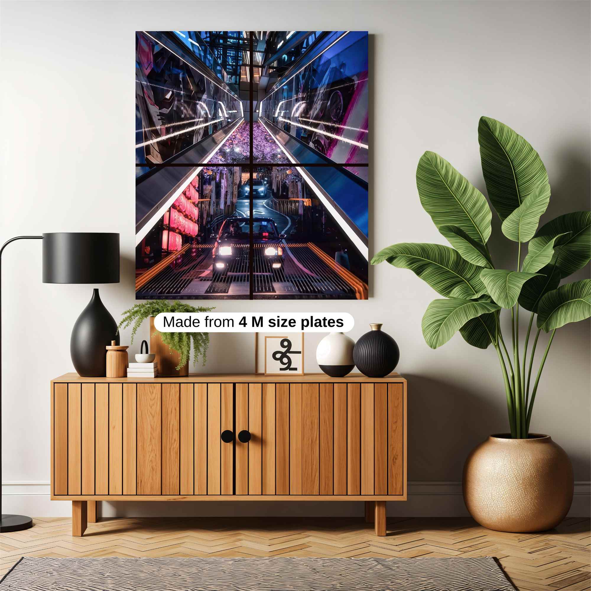 Neon Drive Safe Wall Magnetic / M