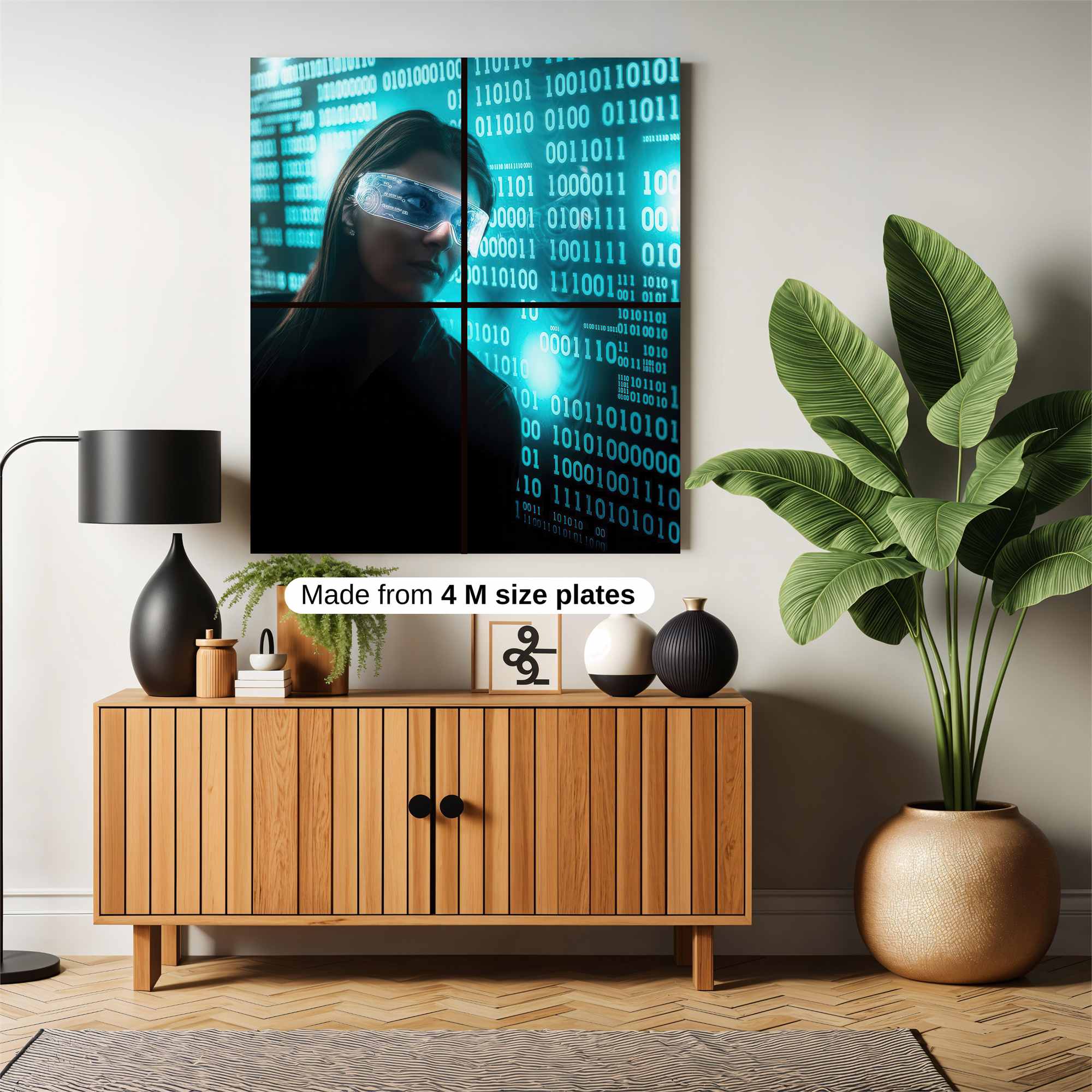 Cyber Enigma Safe Wall Magnetic / M