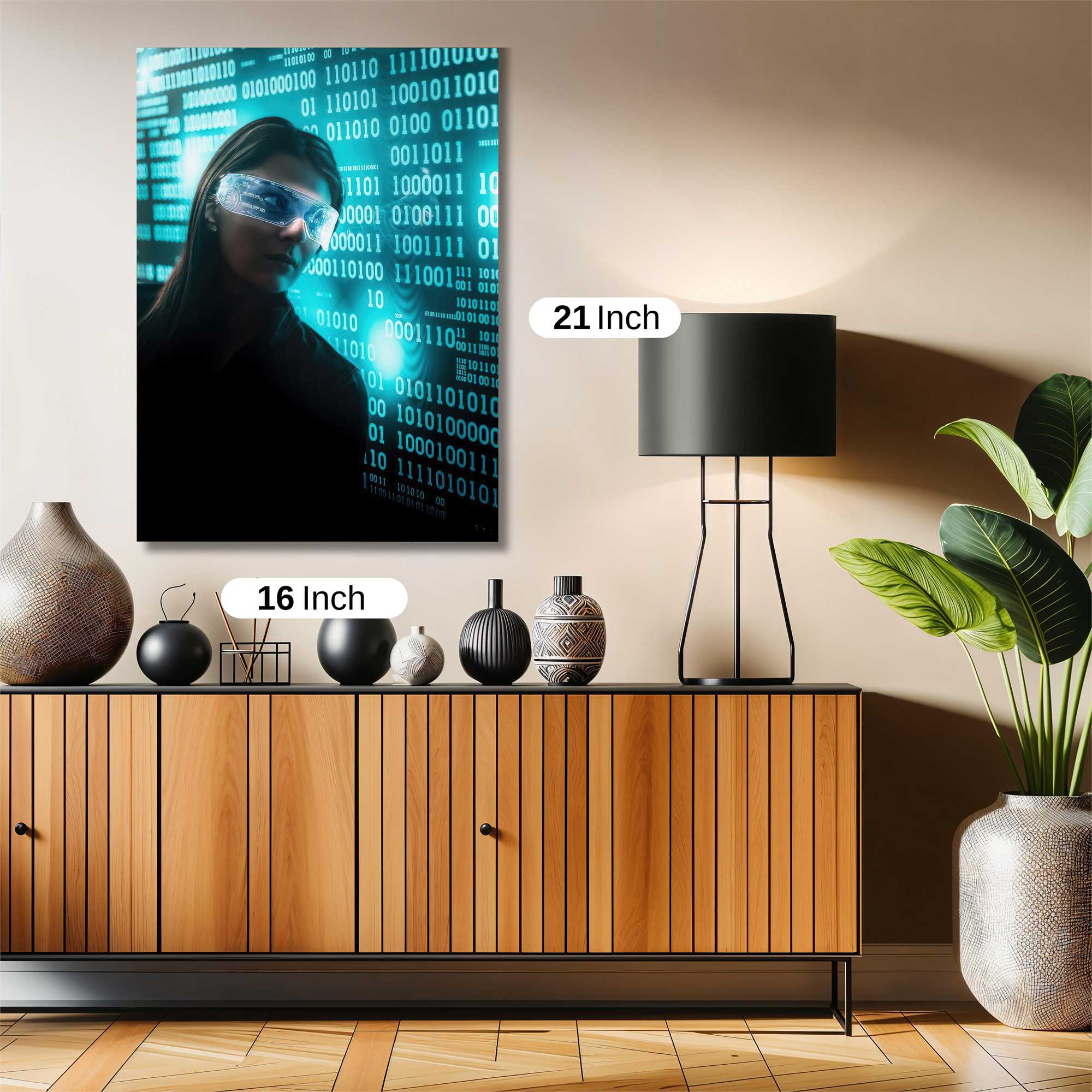 Cyber Enigma Safe Wall Magnetic / M