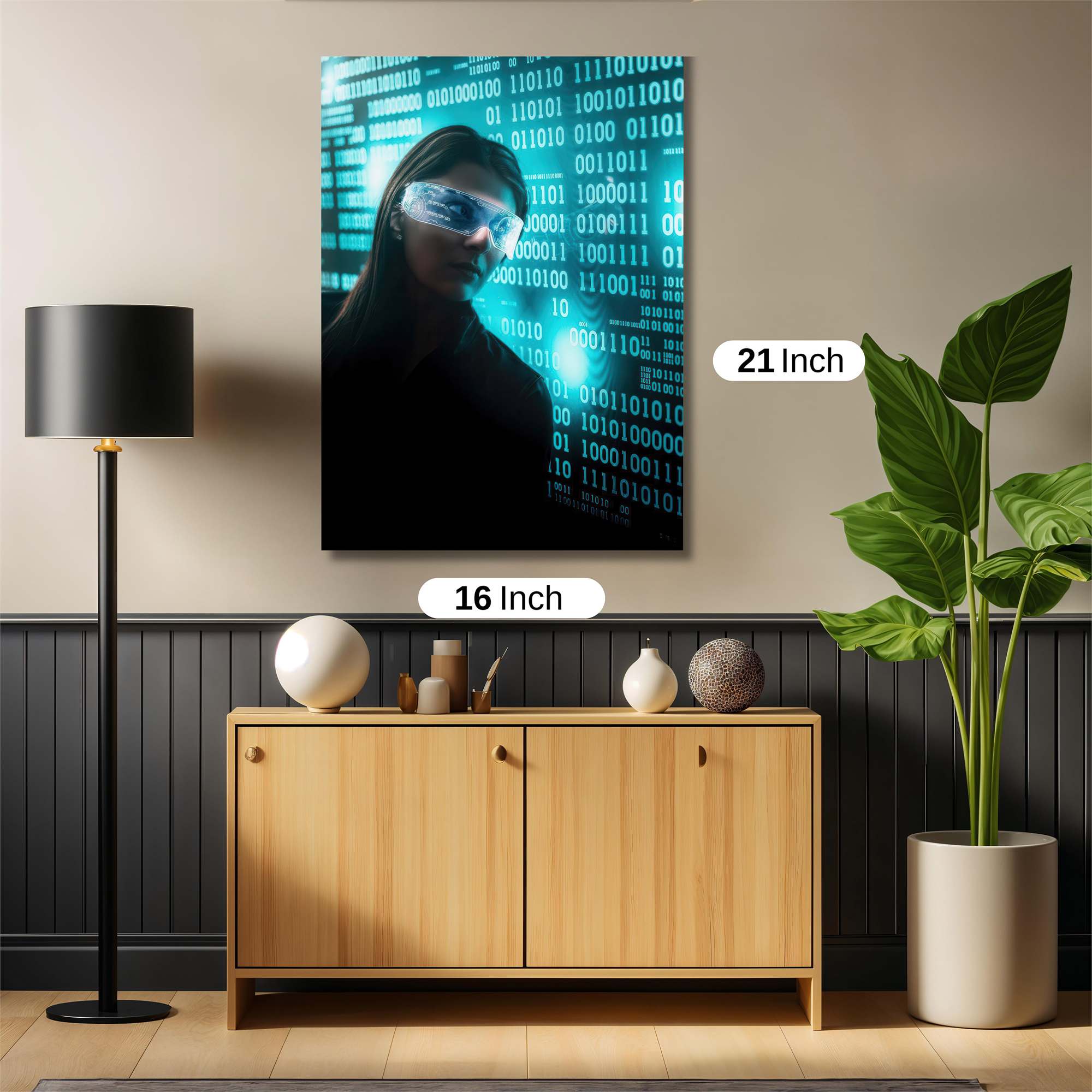 Cyber Enigma Safe Wall Magnetic / M