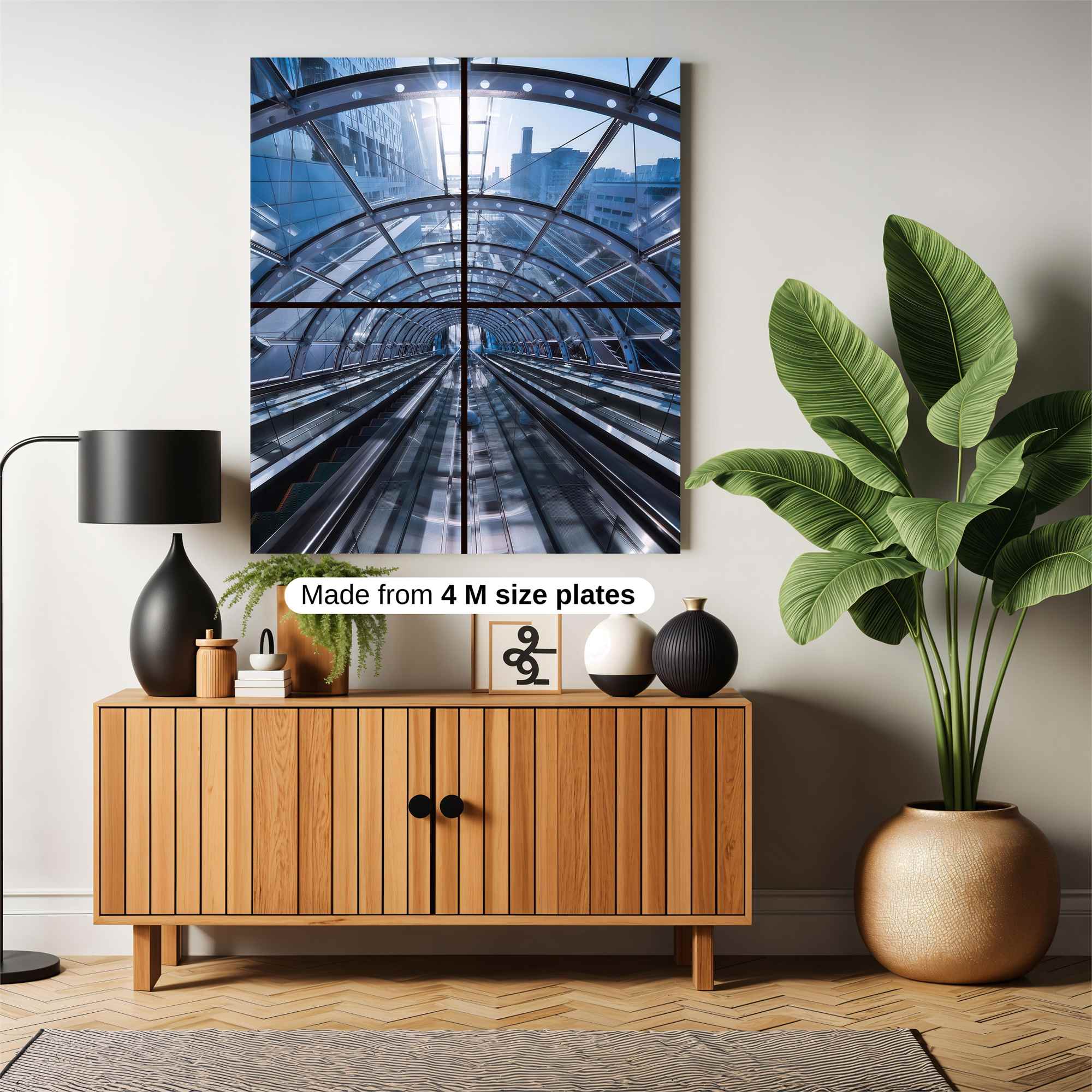 Futuristic Ascent Safe Wall Magnetic / M