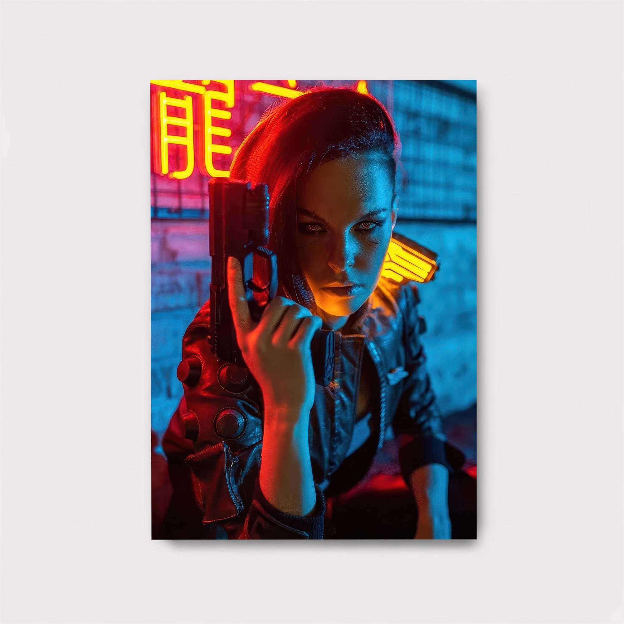 Neon Vigilante Safe Wall Magnetic / M