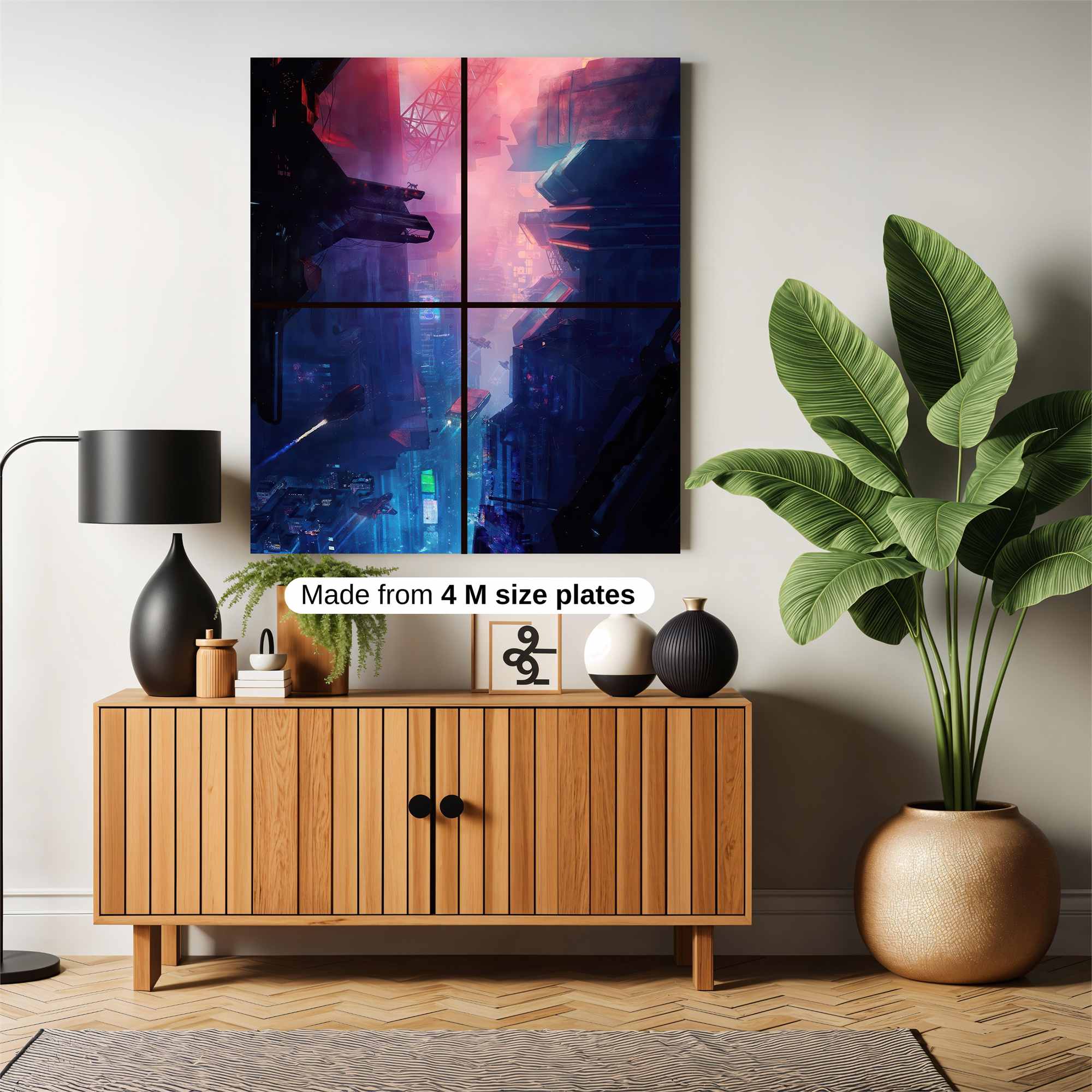 Neon Reverie Safe Wall Magnetic / M