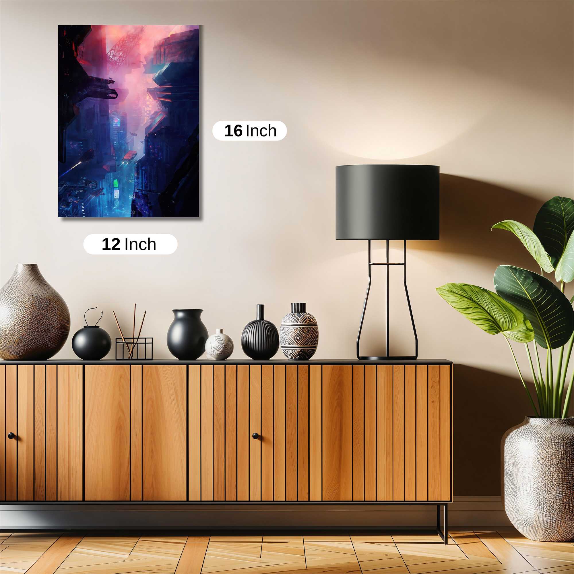 Neon Reverie Safe Wall Magnetic / M