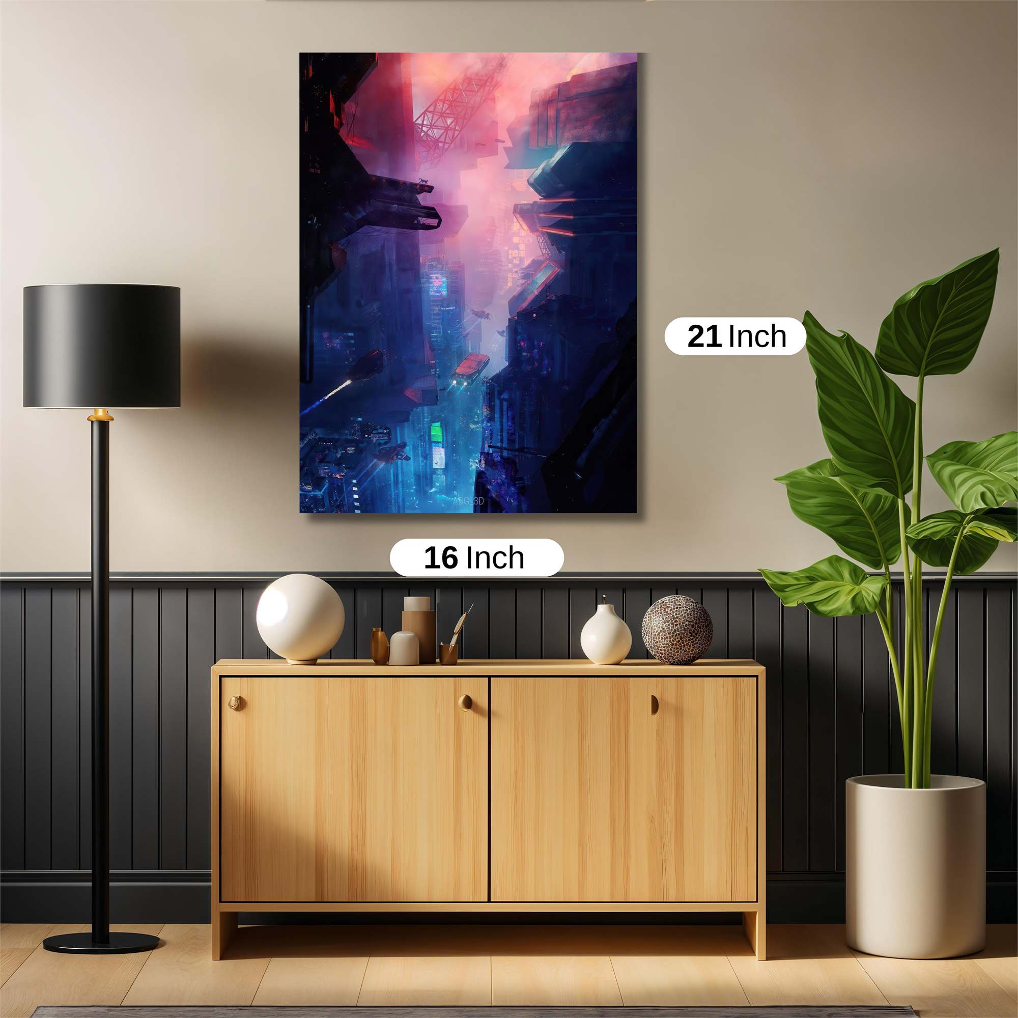 Neon Reverie Safe Wall Magnetic / M