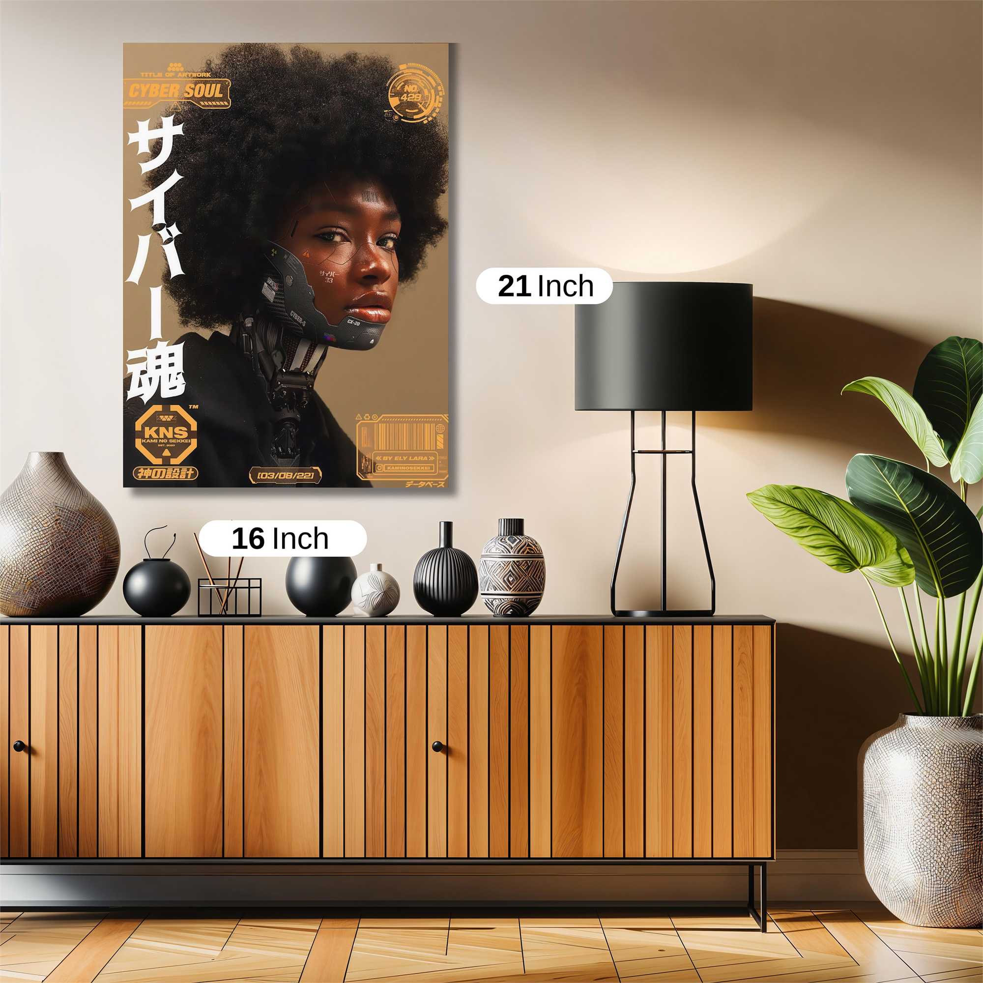 Cyber Elegance Safe Wall Magnetic / M