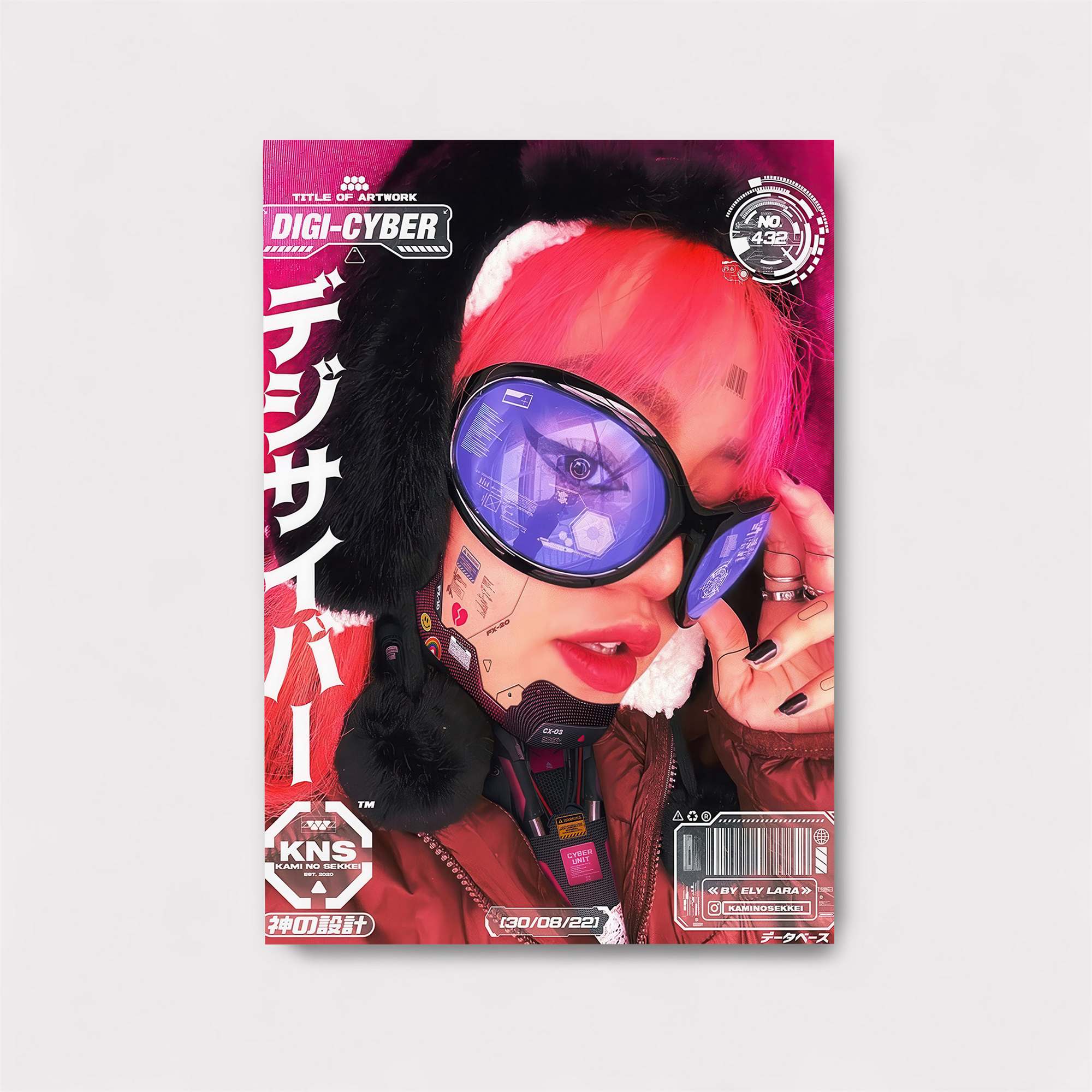 Digital Vibrance Safe Wall Magnetic / M