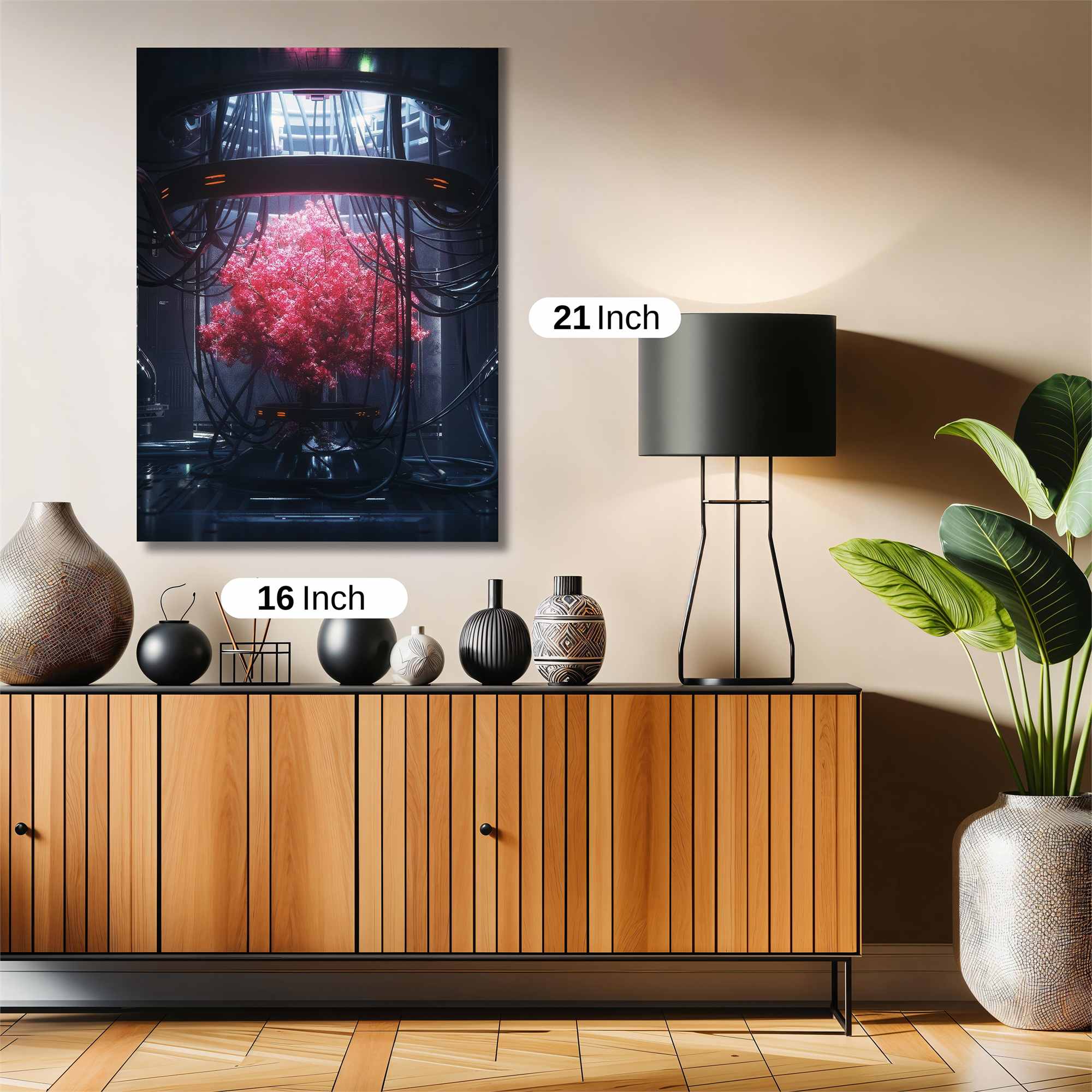 Cyber Sakura Safe Wall Magnetic / M