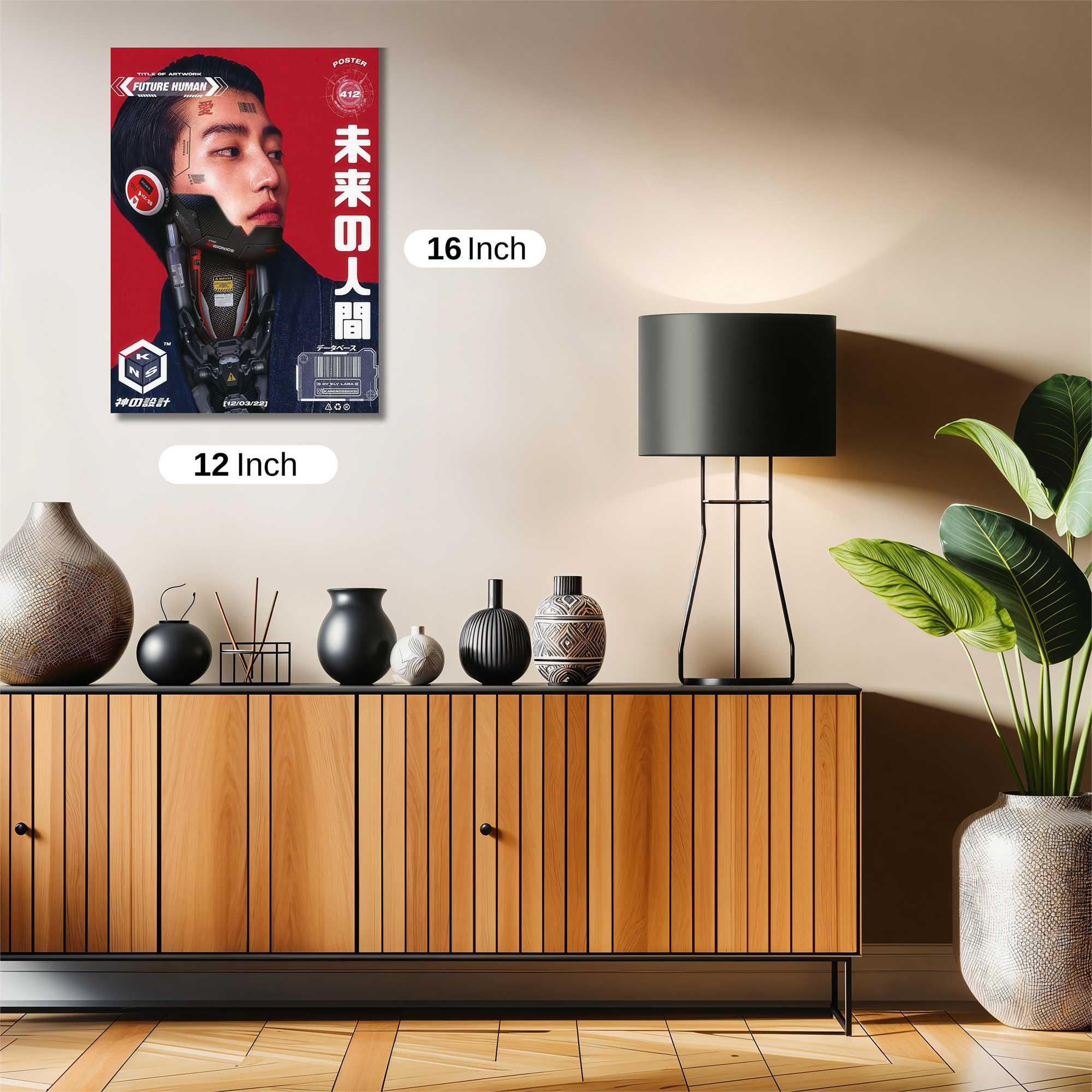 Cyber Elegance Safe Wall Magnetic / M