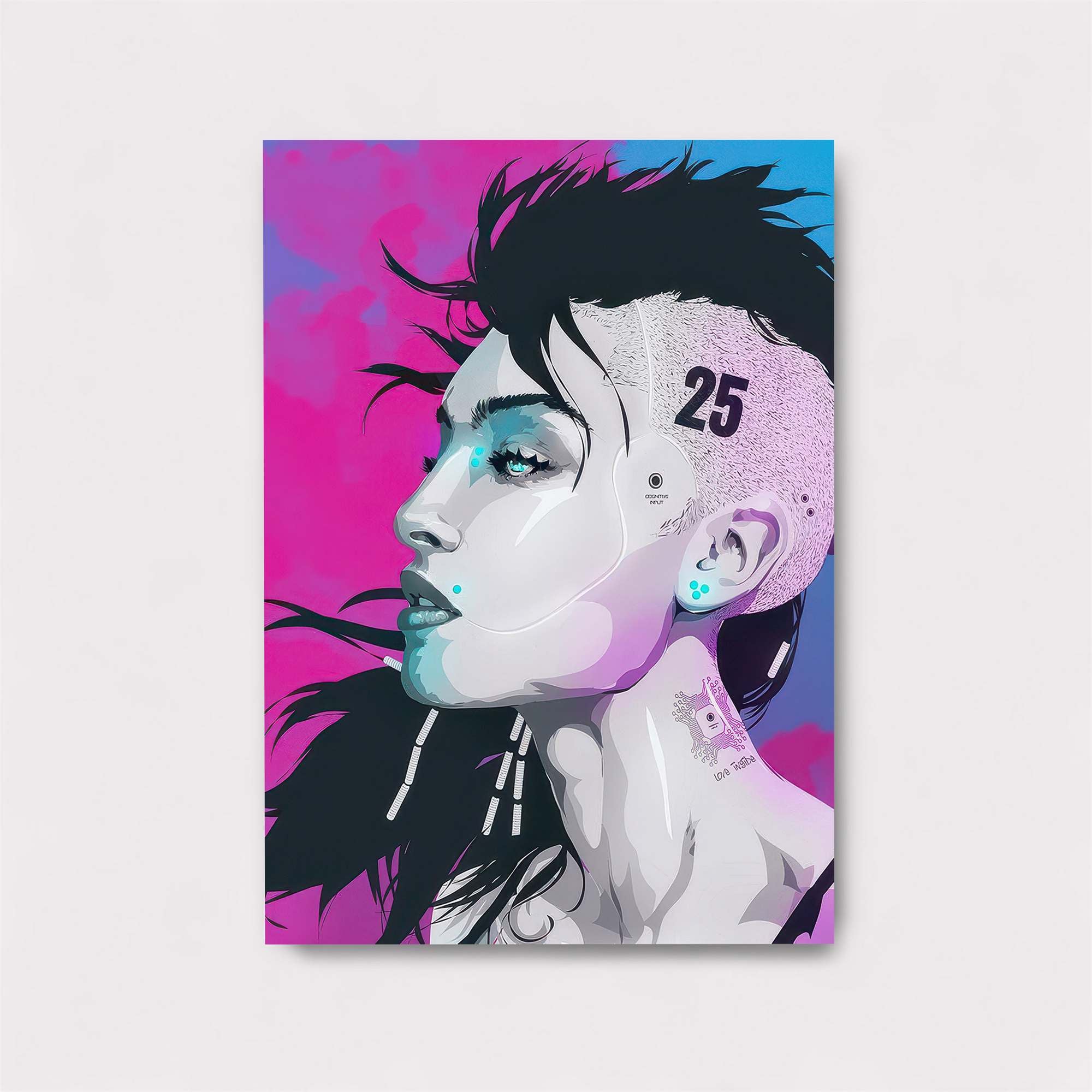 Cyber Rebel Safe Wall Magnetic / M