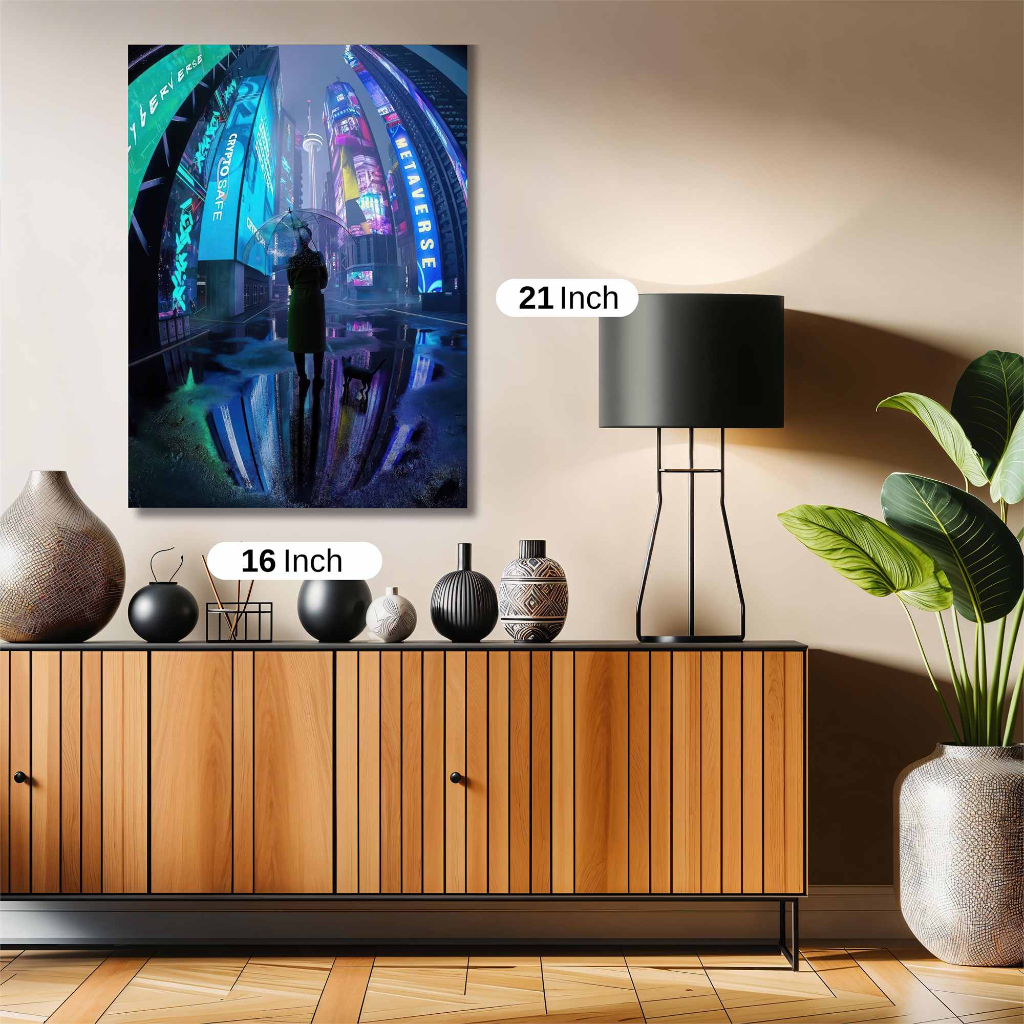 Neon Reverie Safe Wall Magnetic / M