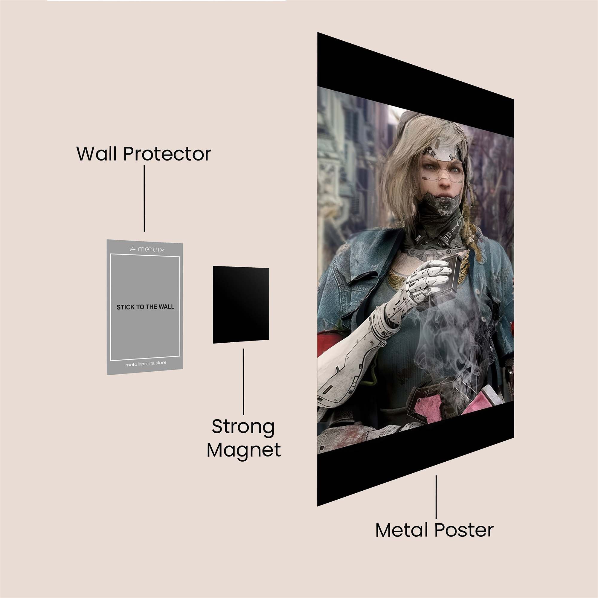 Cybernetic Enigma Safe Wall Magnetic / M