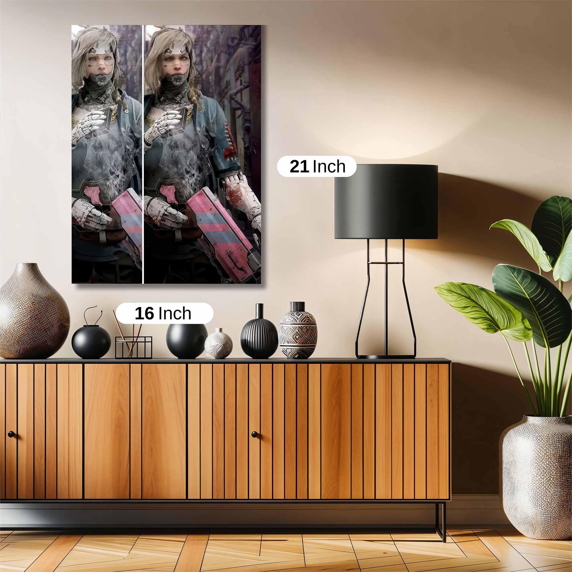 Cyber Enigma Safe Wall Magnetic / M