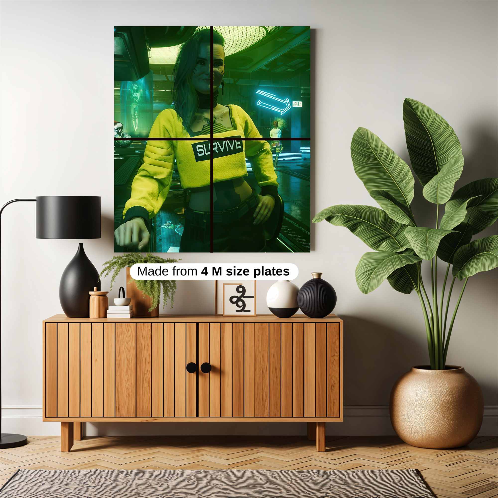 Survive Vibe Safe Wall Magnetic / M