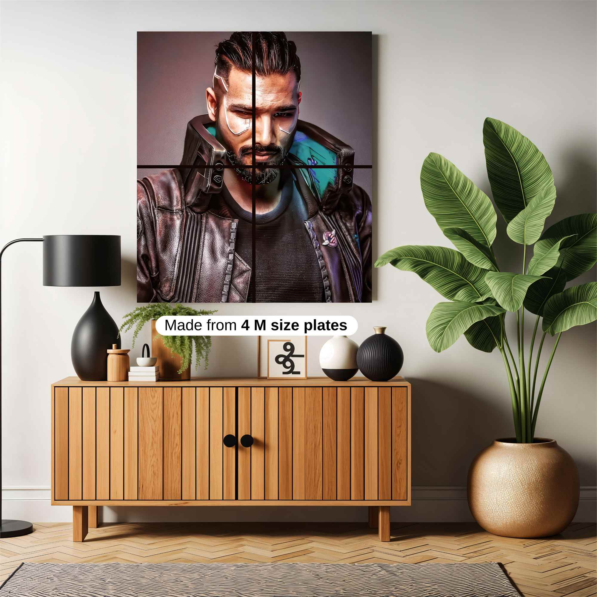 Cyberpunk Aura Safe Wall Magnetic / M