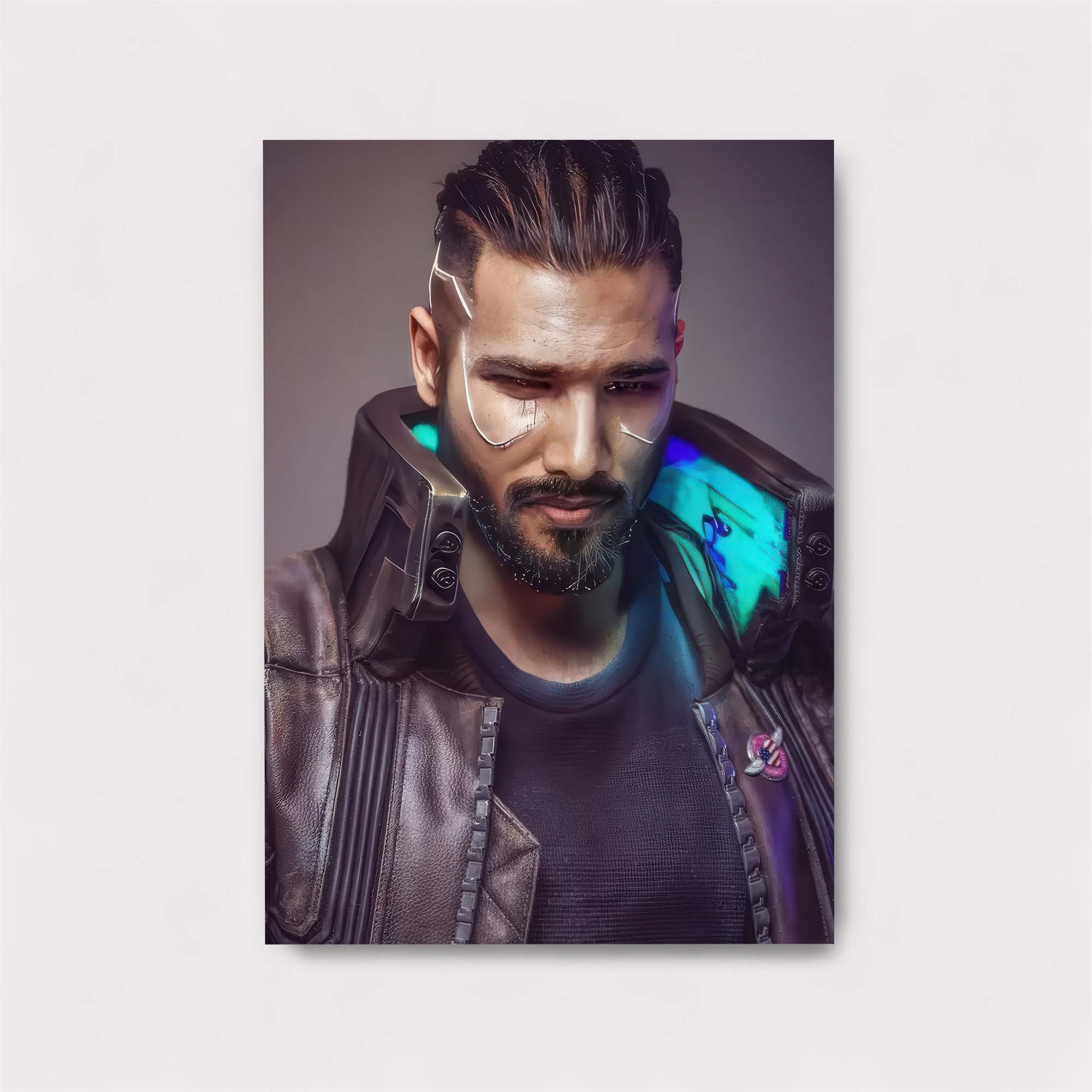 Futuristic Vigilance Safe Wall Magnetic / M