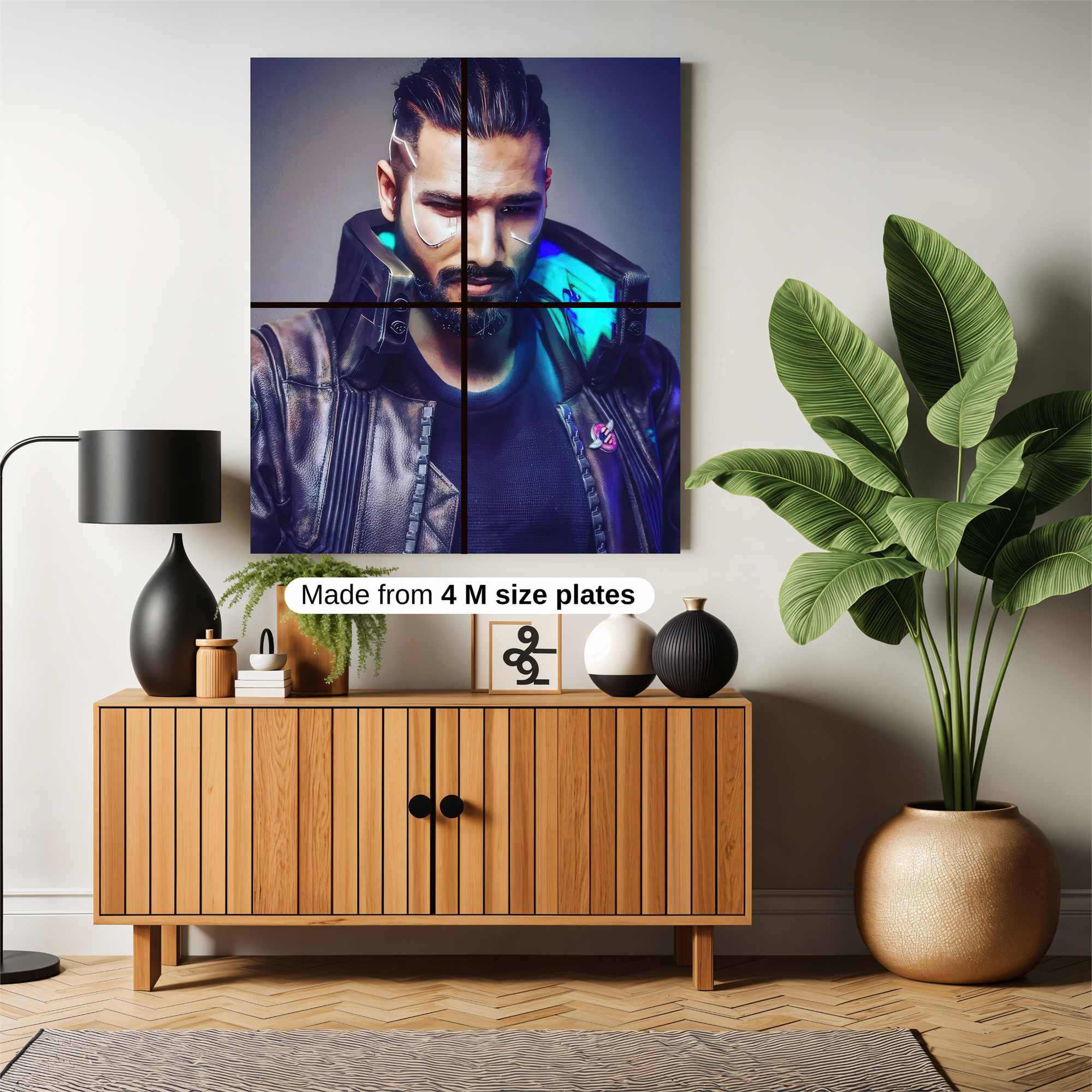 Cyber Rebellion Safe Wall Magnetic / M