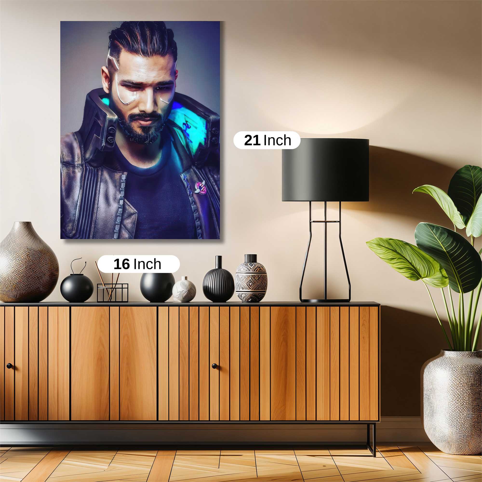 Cyber Rebellion Safe Wall Magnetic / M