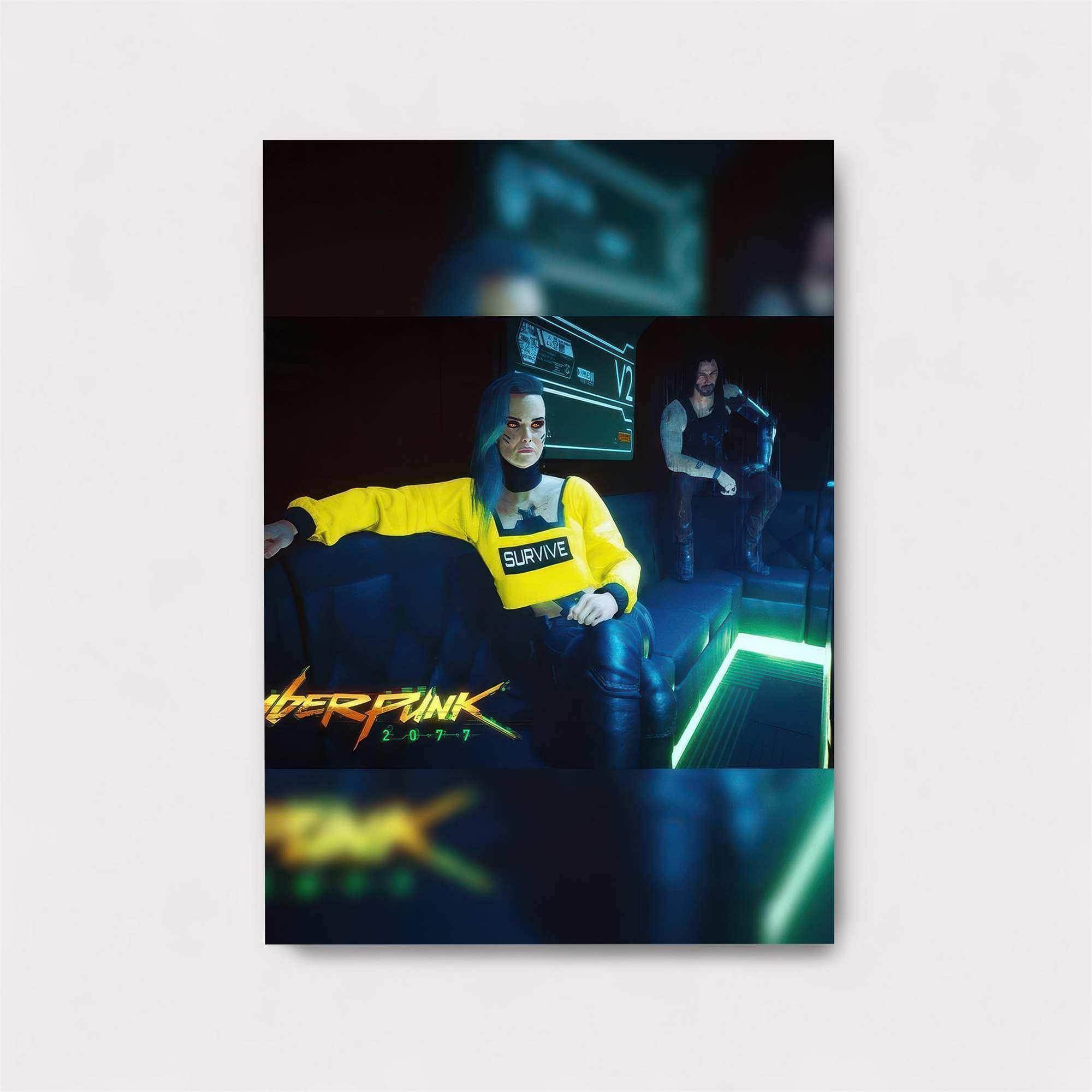 Cyberpunk Thrills Safe Wall Magnetic / M