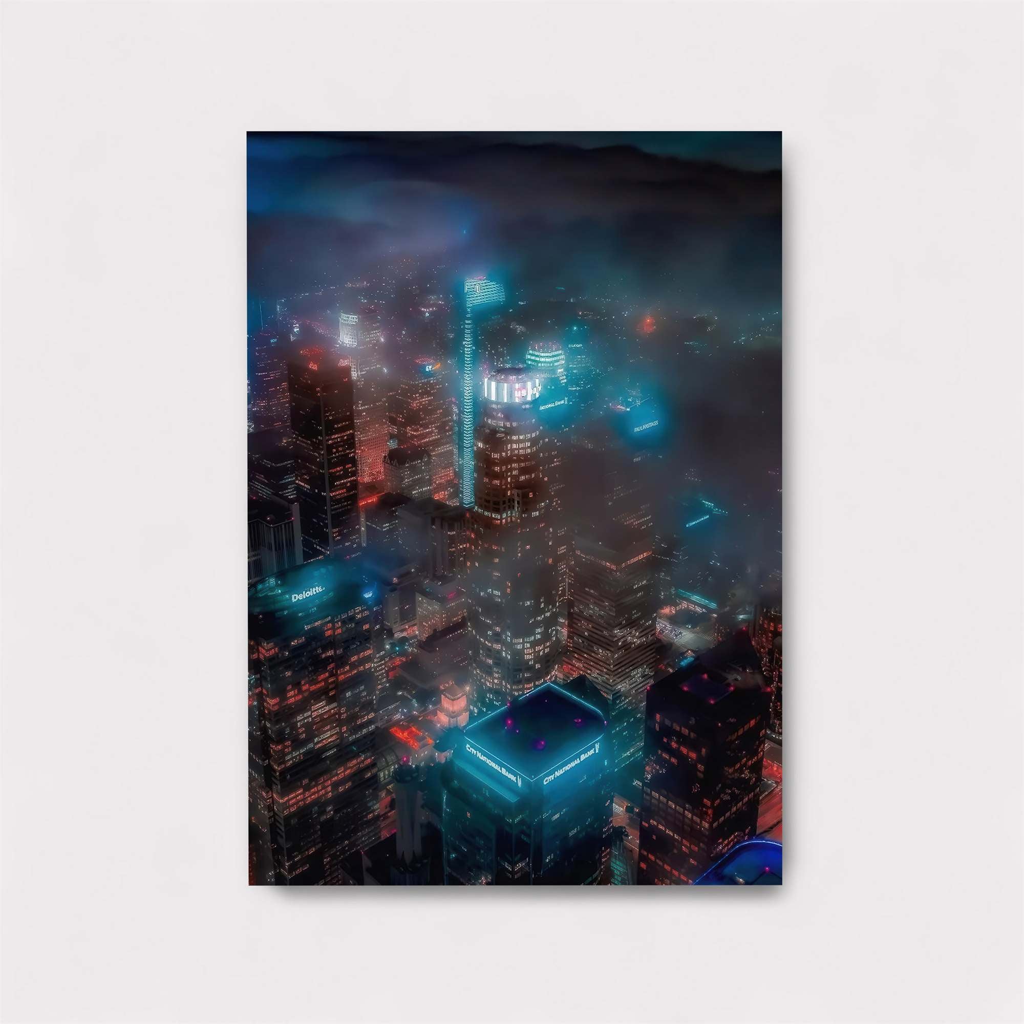 Neon Dreamscape Safe Wall Magnetic / M