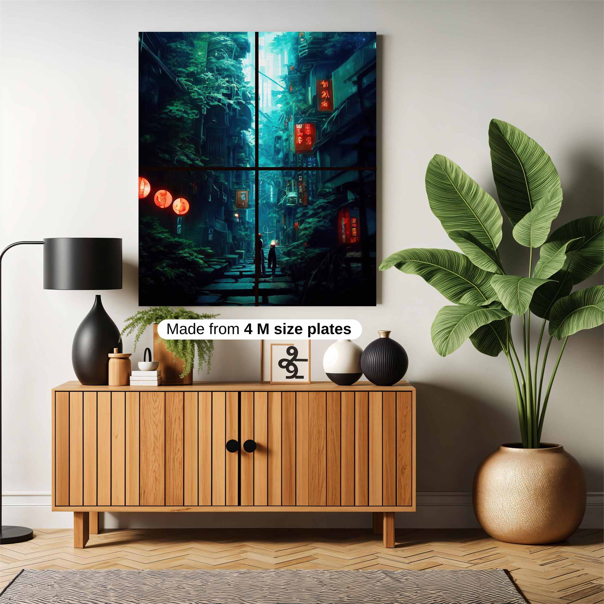 Neon Serenity Safe Wall Magnetic / M