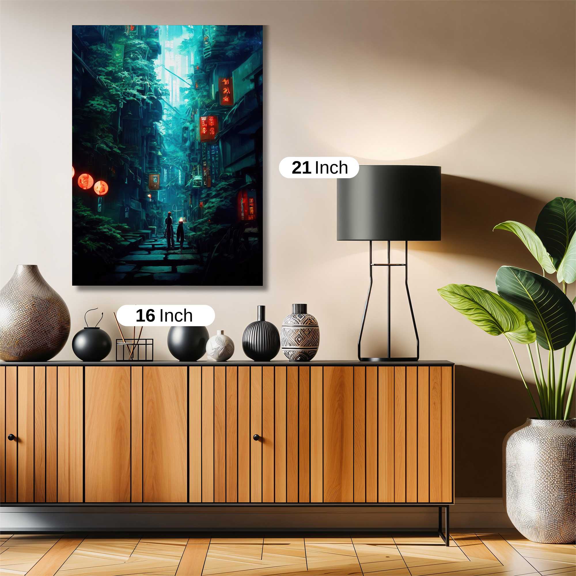 Neon Serenity Safe Wall Magnetic / M