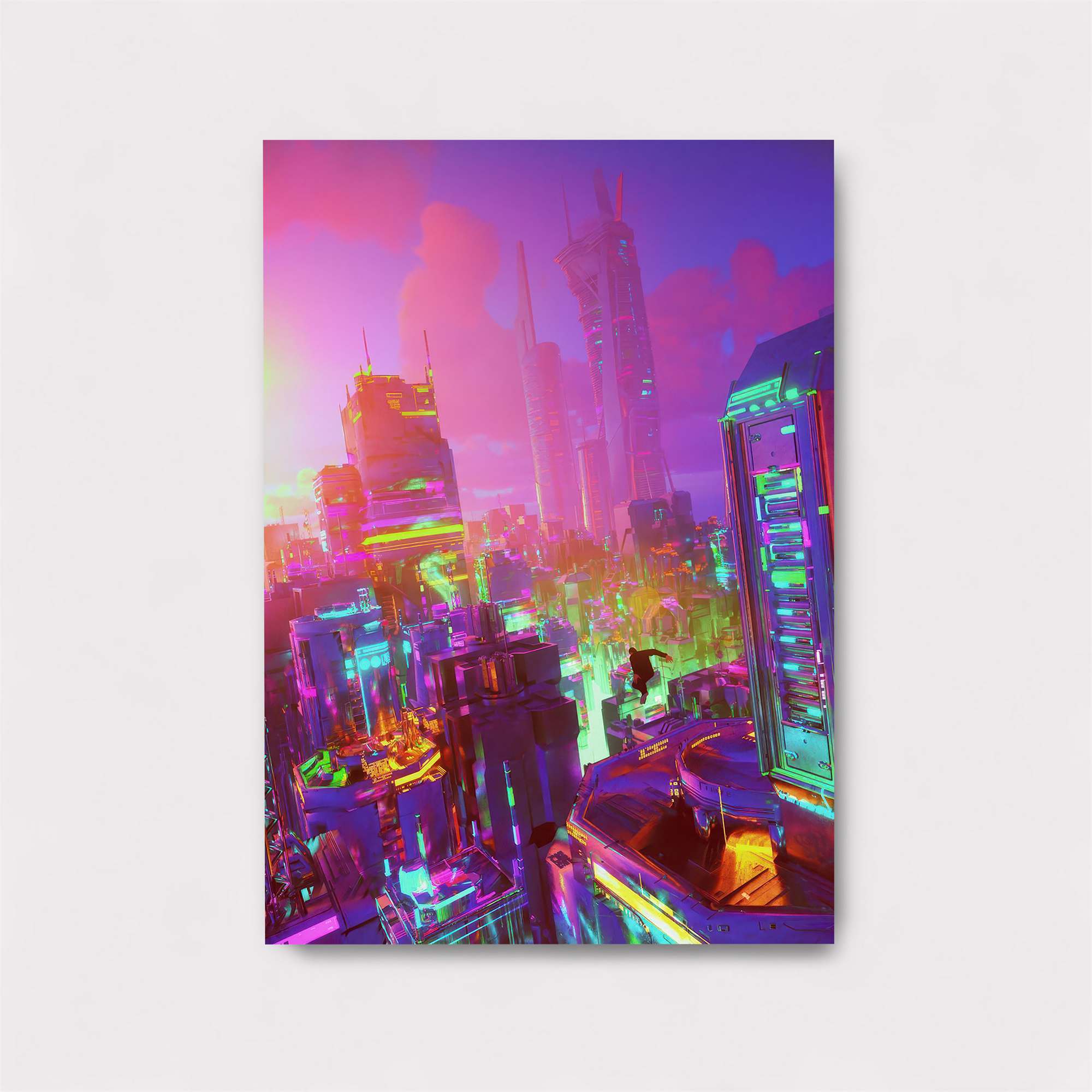 Cyberpunk Dream Safe Wall Magnetic / M