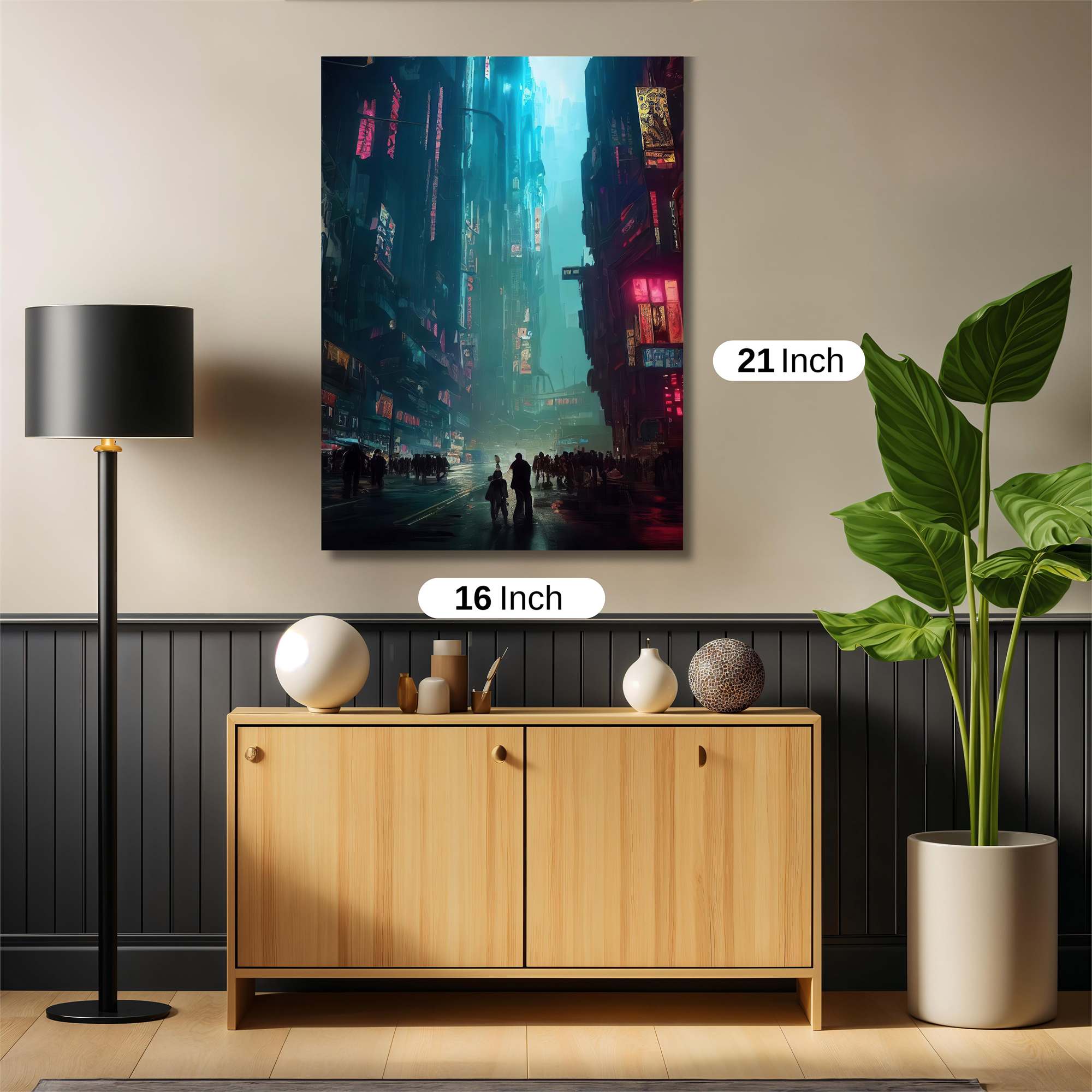 Neon Reverie Safe Wall Magnetic / M