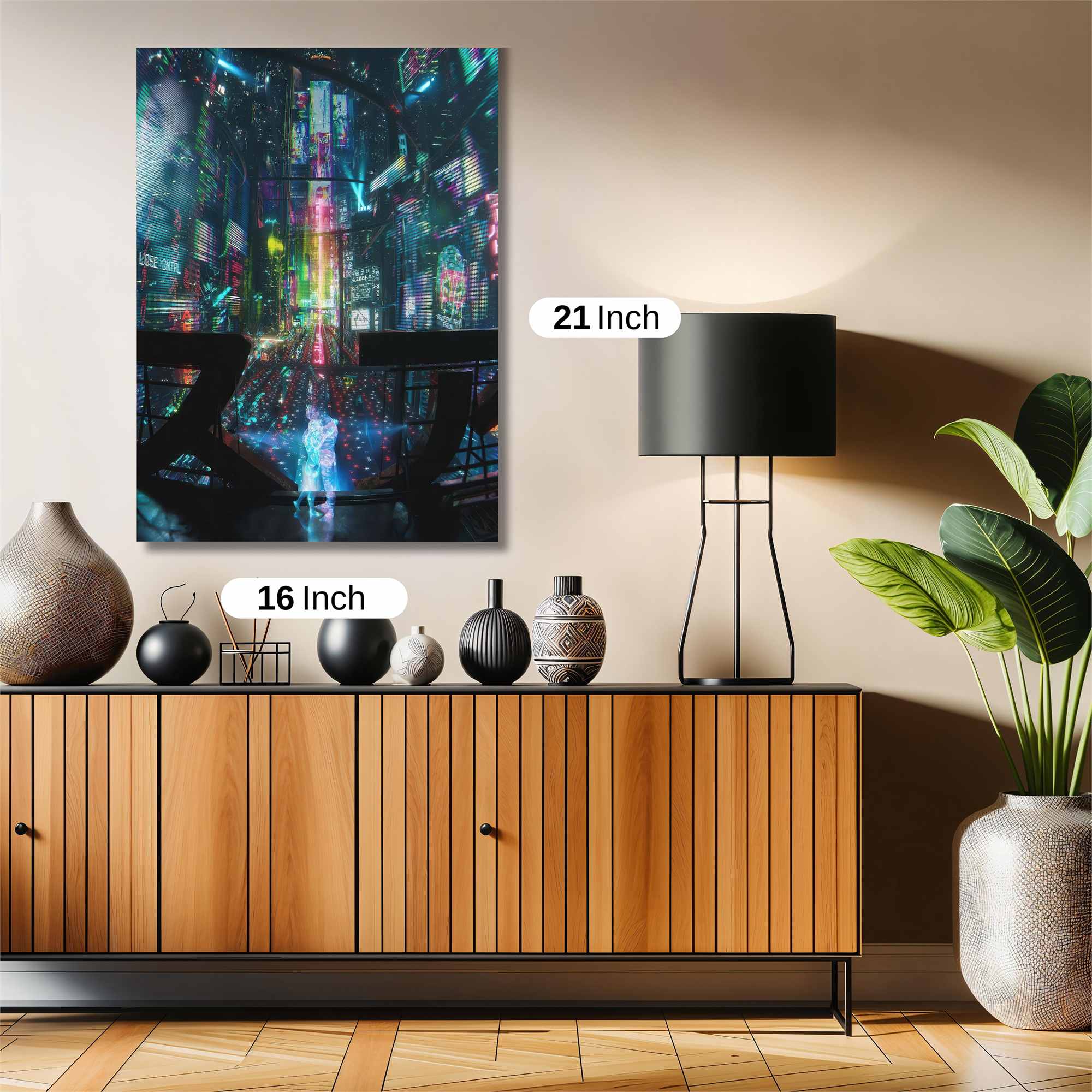 Neon Reverie Safe Wall Magnetic / M