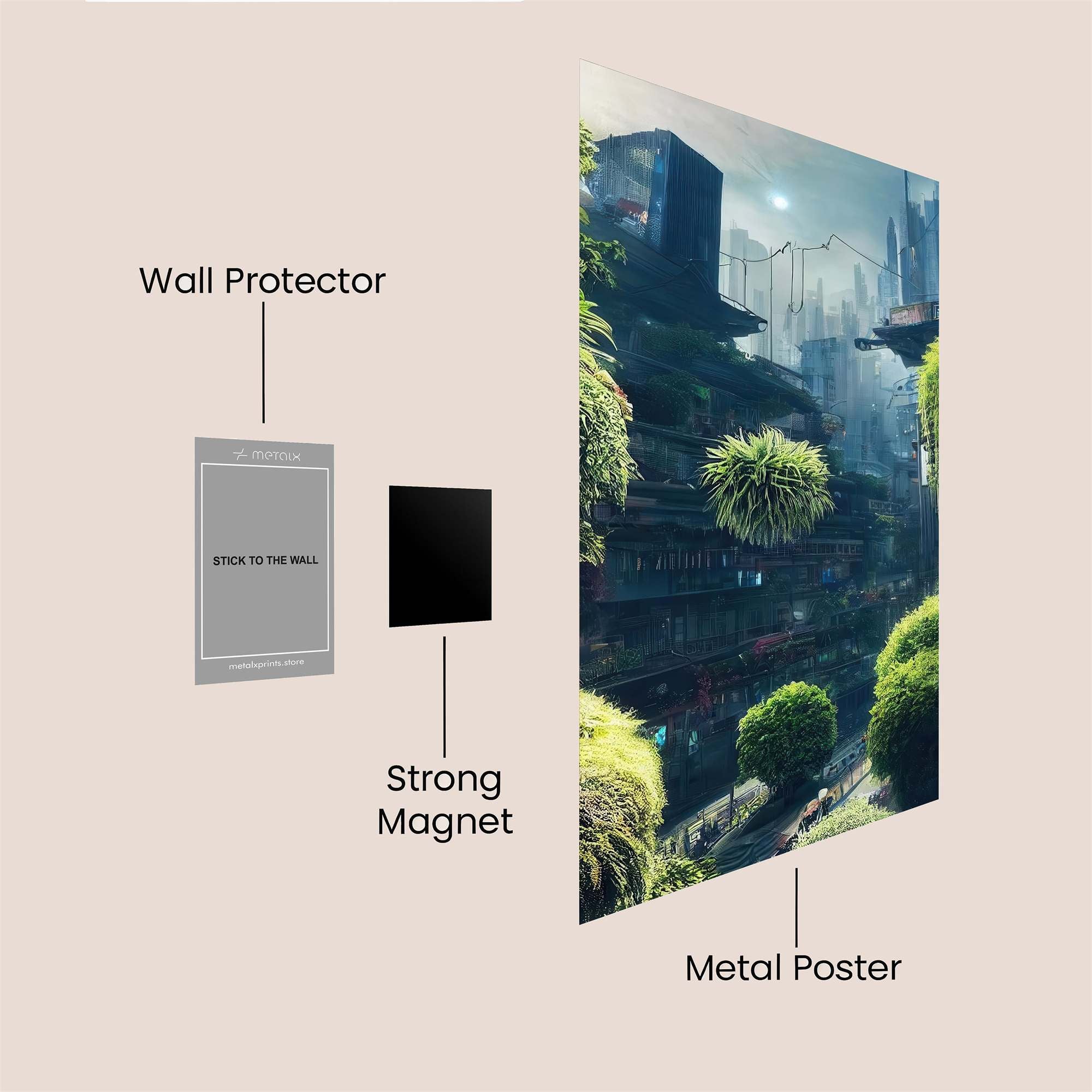 Eco Utopia Safe Wall Magnetic / M