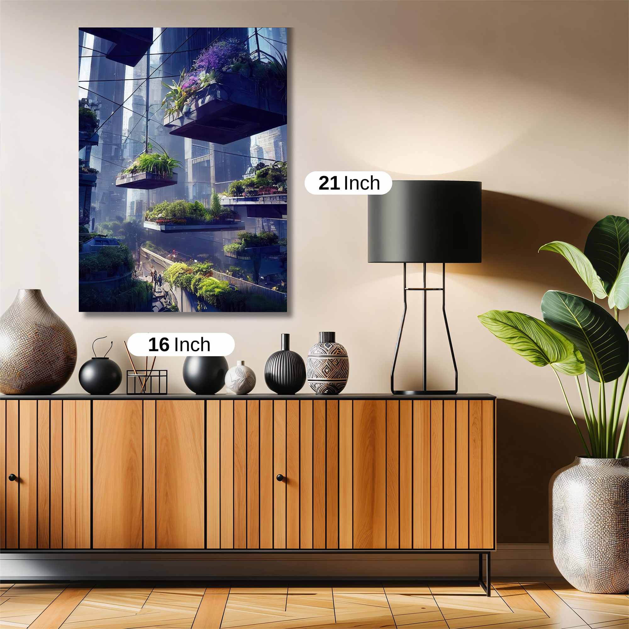 Floating Serenity Safe Wall Magnetic / M