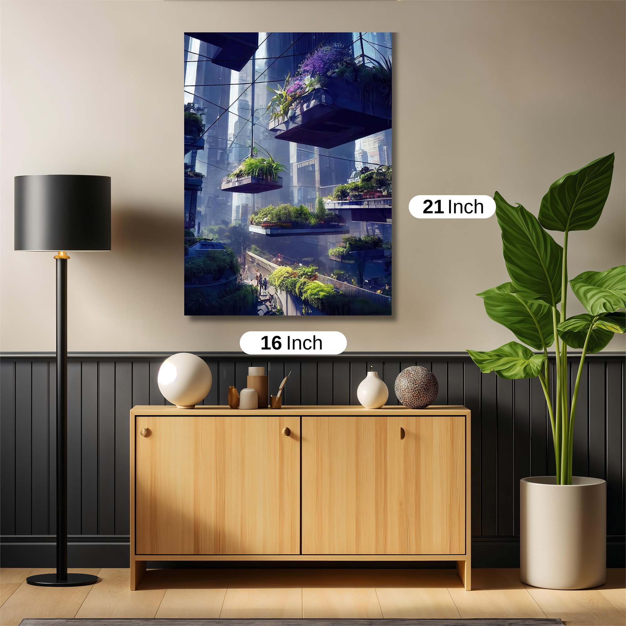 Floating Serenity Safe Wall Magnetic / M