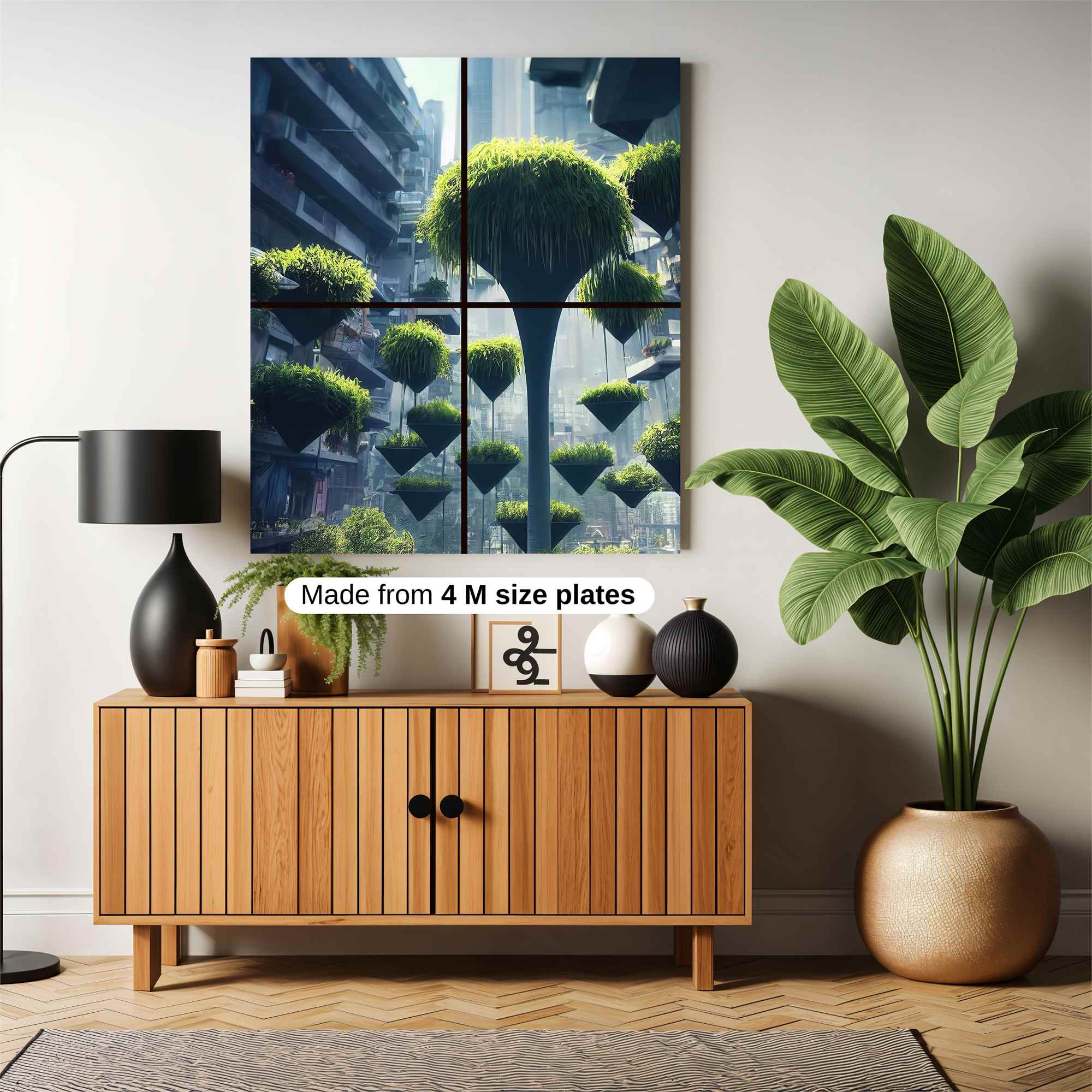 Floating Symbiosis Safe Wall Magnetic / M